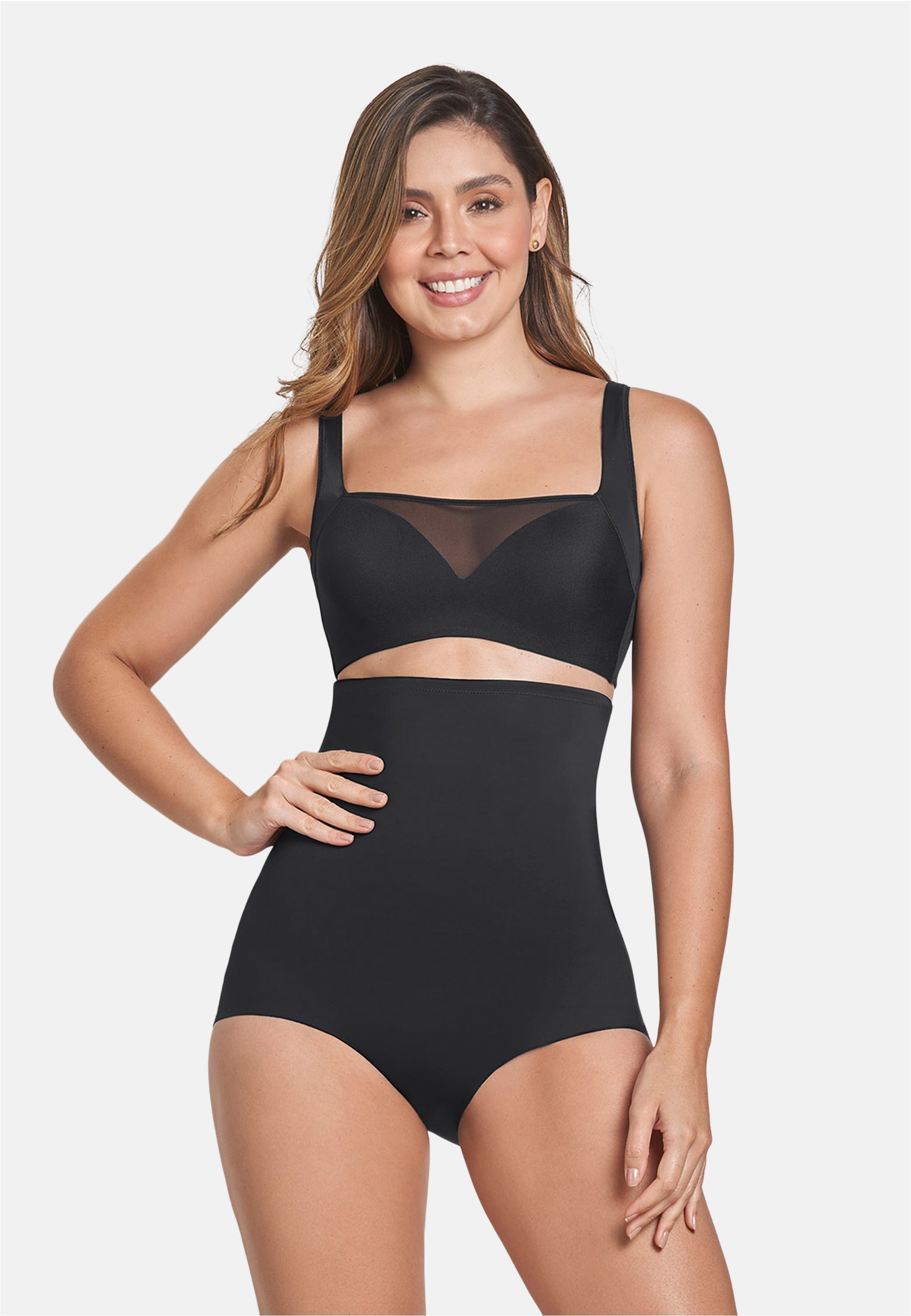 LEONISA Miederhose, mit integriertem Anti-Rutschband günstig online kaufen