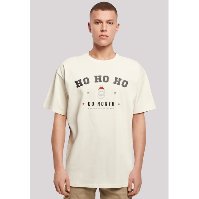 F4NT4STIC T-Shirt »Ho Ho Ho Santa Claus Weihnachten«, Weihnachten, Geschenk,  Logo ▷ kaufen | BAUR
