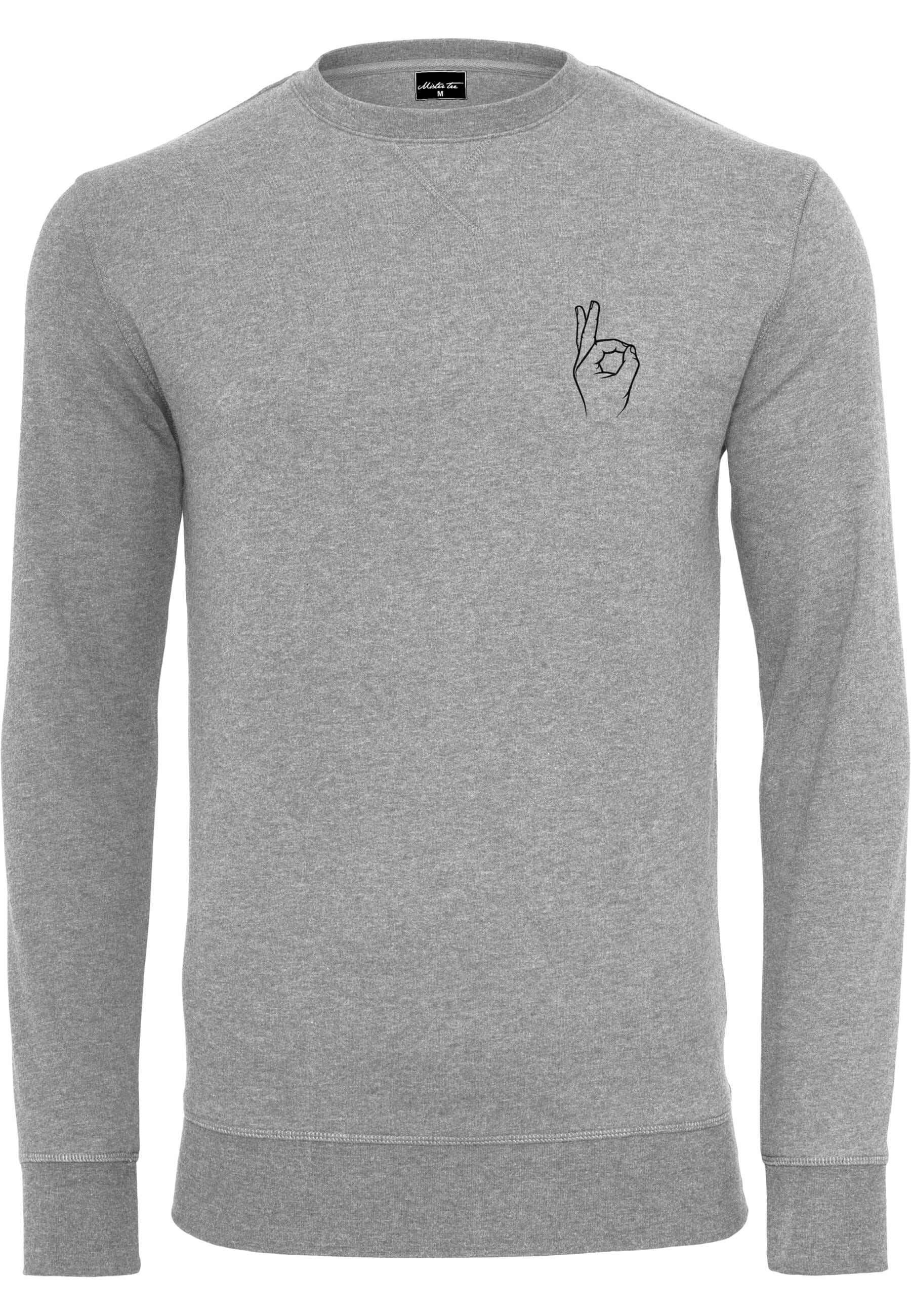 MisterTee Rundhalspullover "MisterTee Easy Sign Crewneck", (1 tlg.) günstig online kaufen