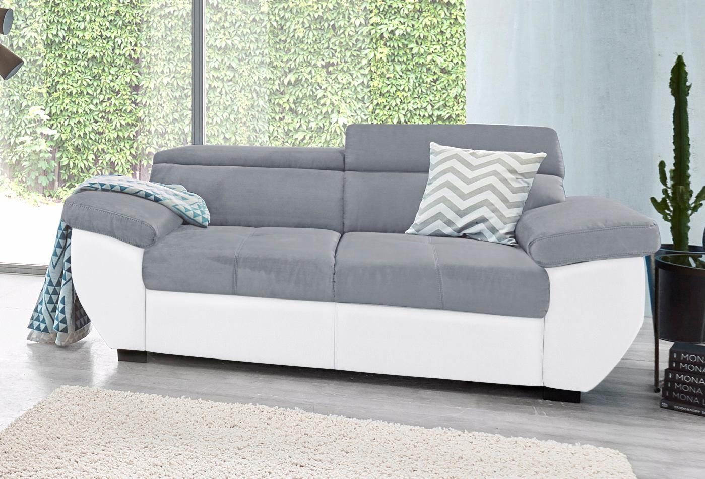 COTTA 2-Sitzer "Speedway", Big-Sofa mit Kopfteilverstellung günstig online kaufen