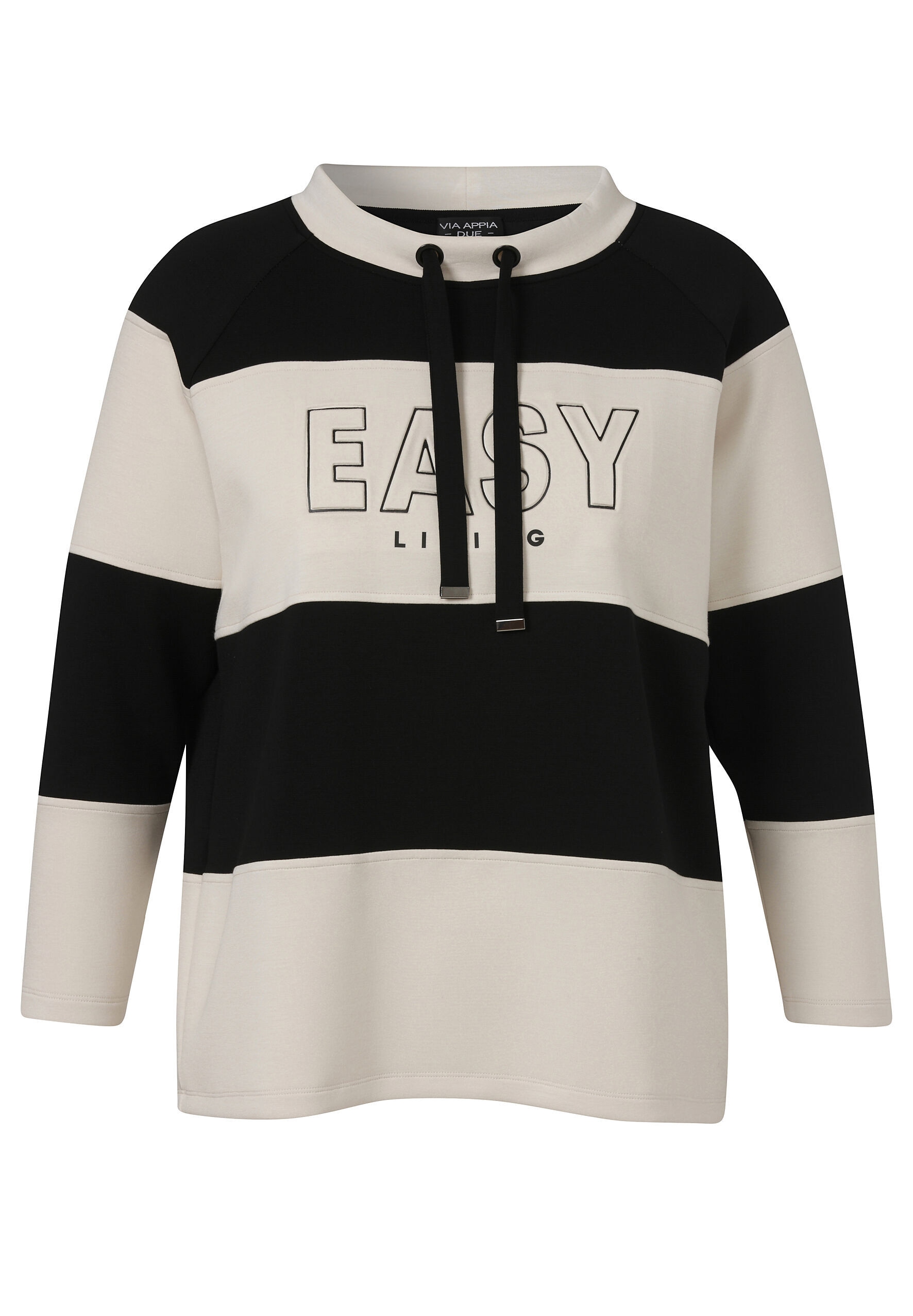 VIA APPIA DUE Sweatshirt "VIA APPIA DUE Sweatshirt", Große Größen