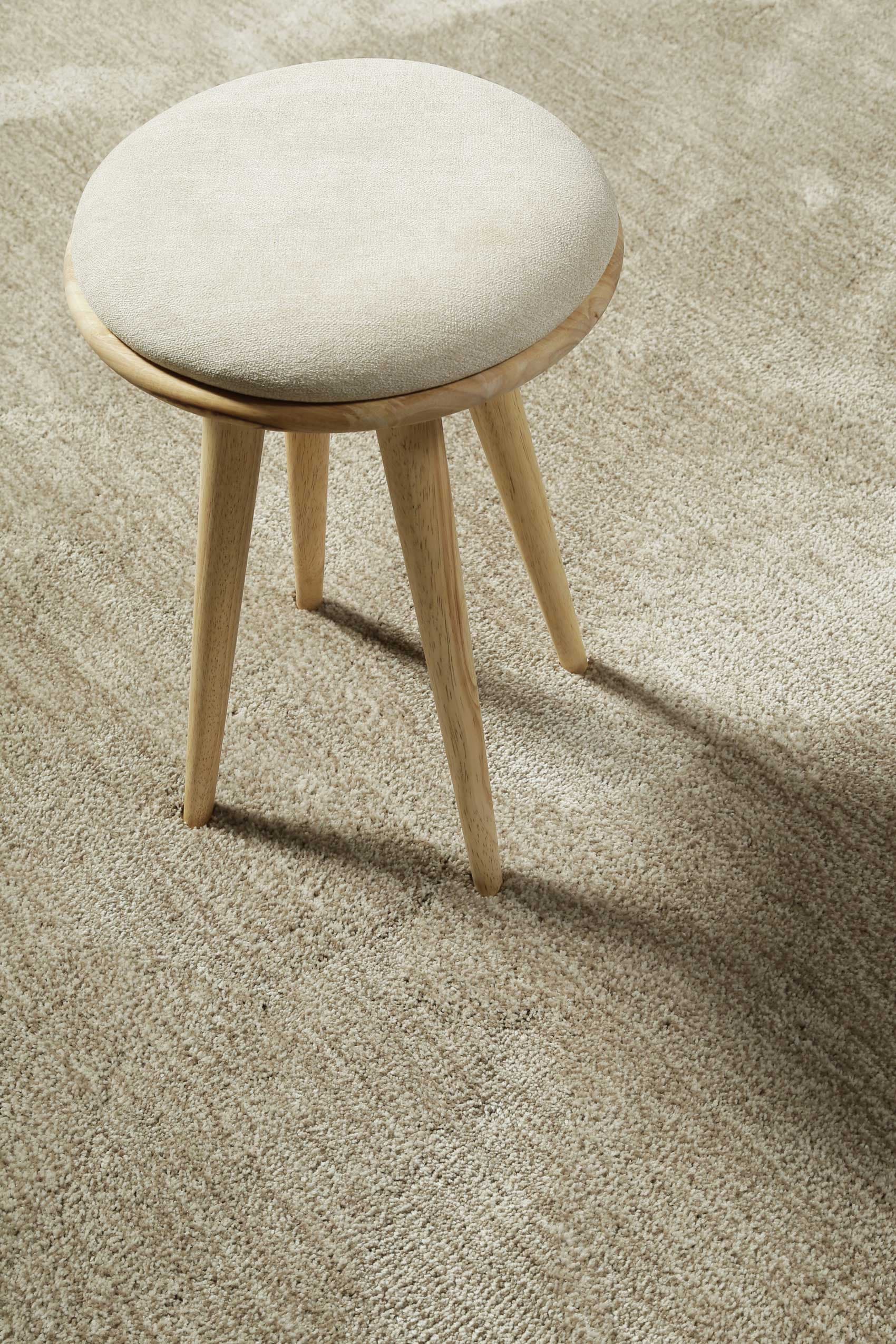 Homie Living Teppich »Pisa«, rund, 25 mm Höhe, Hochflor, Microfaser, uni, weich, Shaggy, Wohnzimmer, Schlafzimmer