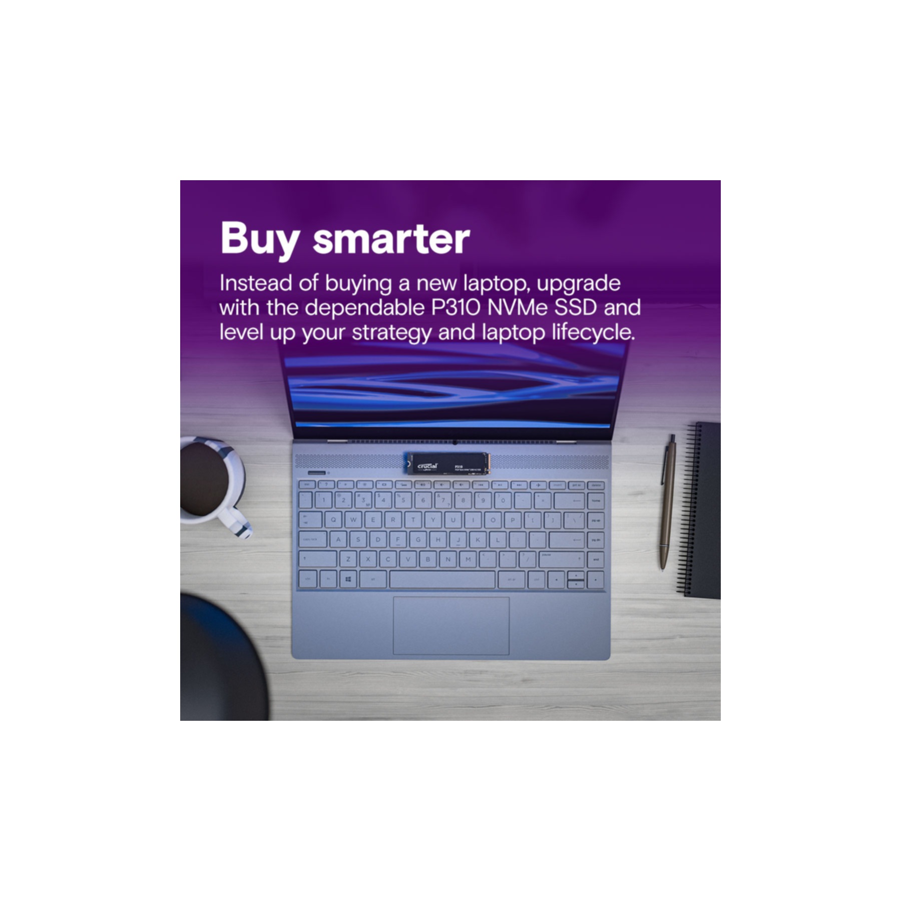 Crucial interne SSD »P310«