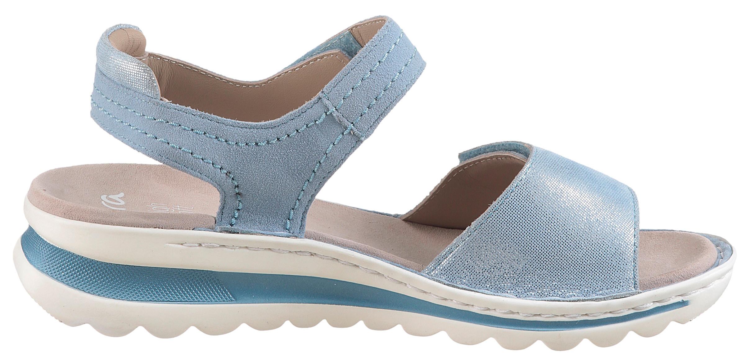 Ara Keilsandalette »TAMPA«, Sommerschuh, Sandale, Keilabsatz, mit Klettverschlüssen, G-Weite