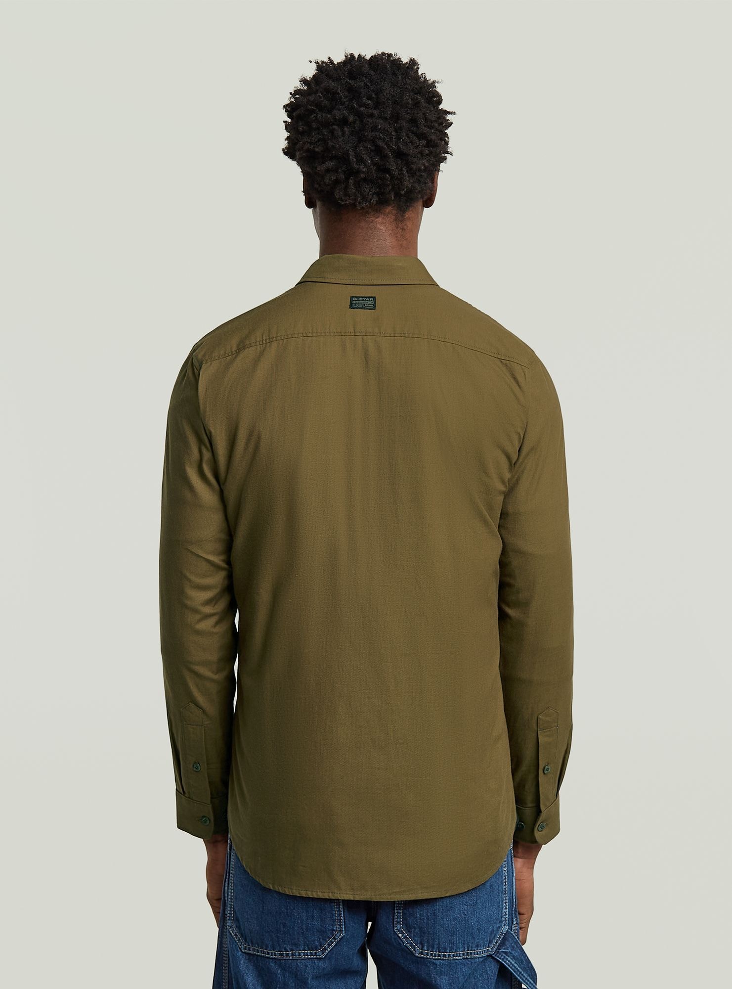 G-STAR Langarmshirt »Marine Slim Hemd«