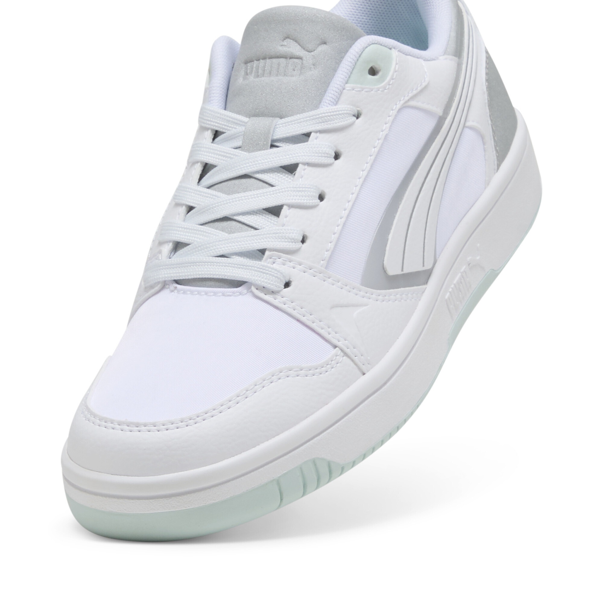 PUMA Sneaker »Rebound v6 Aqua Metallics Sneakers mit niedrigem Schaft«