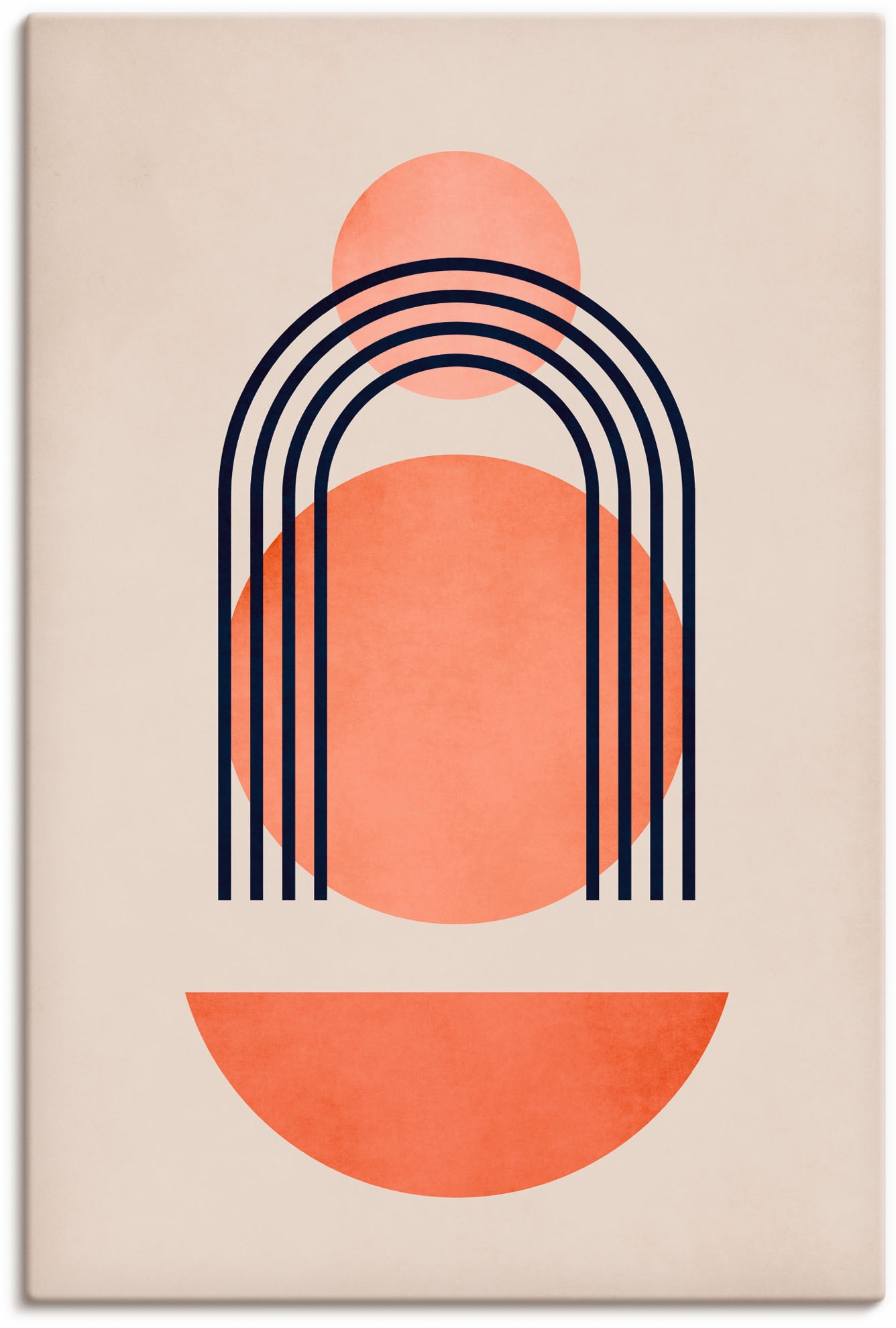 Artland Wandbild »Geometrica Nr. 7«, Muster, (1 St.), als Alubild, Leinwandbild, Poster, Wandaufkleber in verschied. Größen