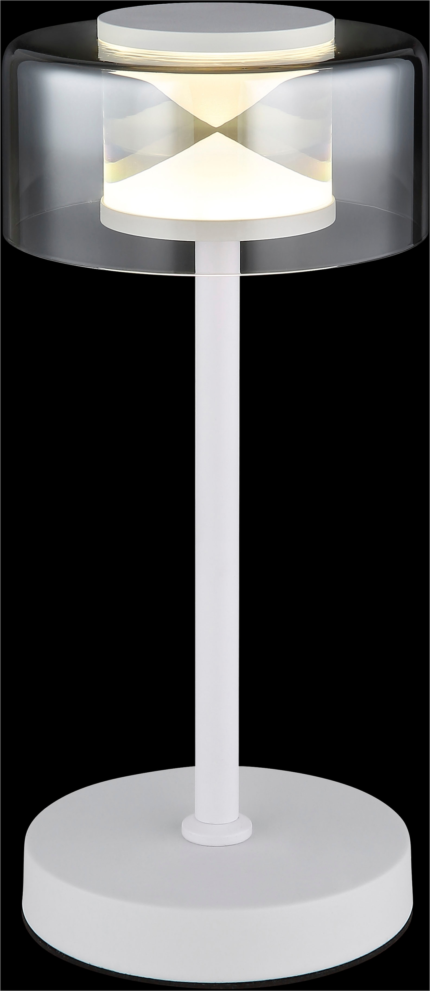 GLOBO LIGHTING Tischleuchte »BELINDA« LED-Modul 1 Stk. Warmweiß Tischlampe Nachttischlampe Deko-Tischleuchte Schlafzimmer