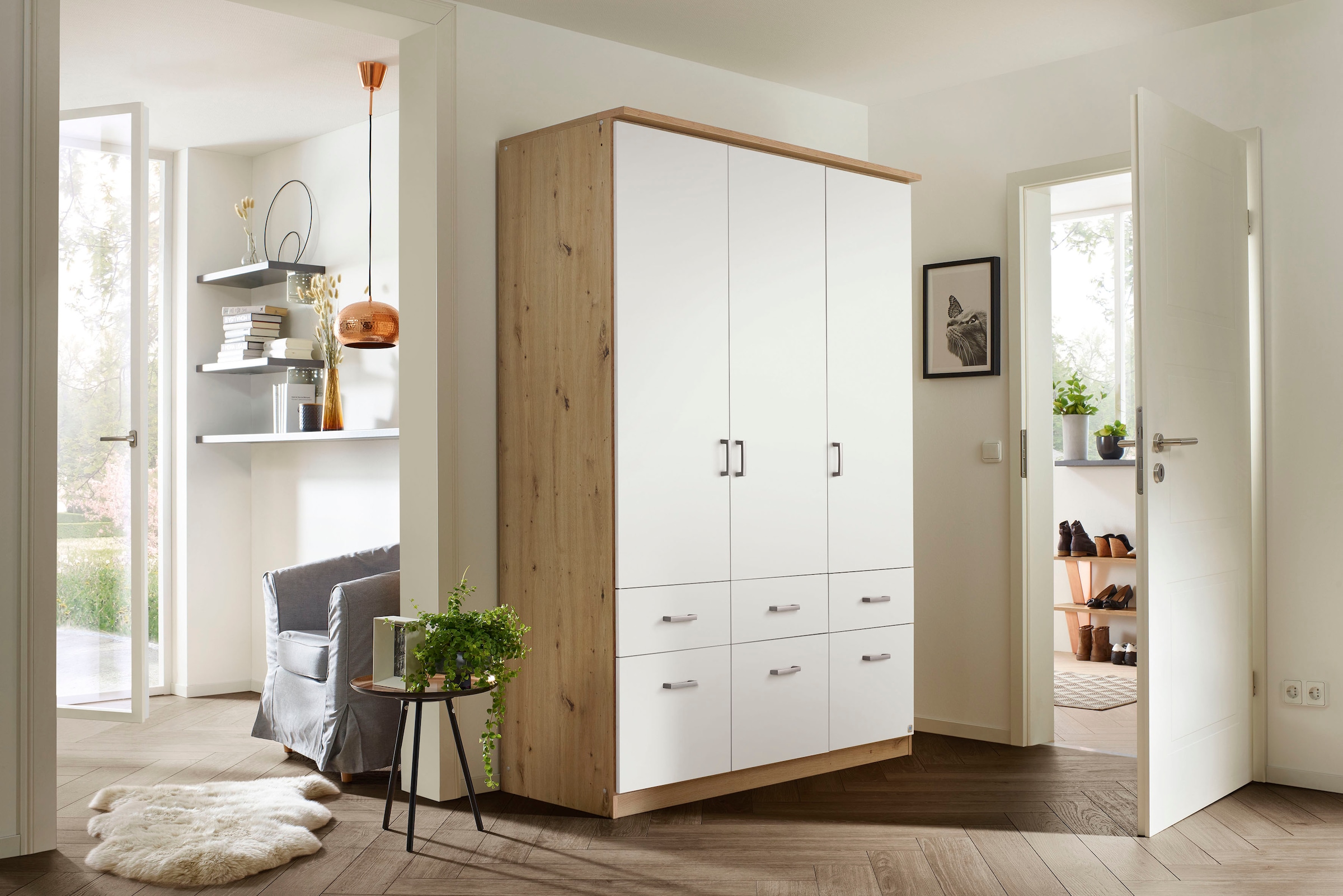 rauch Kleiderschrank "Kleiderschrank Schrank Garderobe deckenhoher Schrank günstig online kaufen