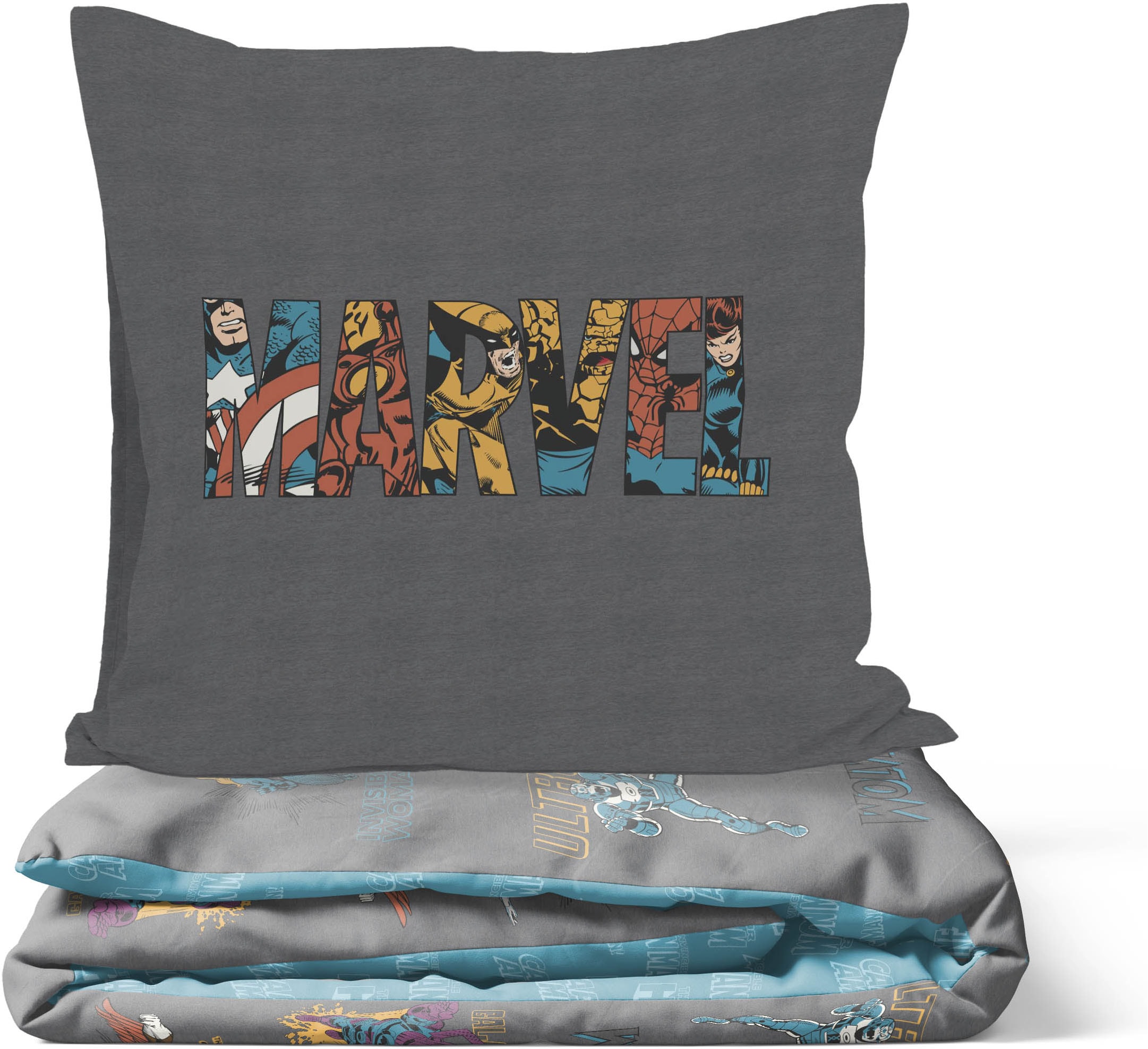 MARVEL Bettwäsche »Marvel Comics Super Heroes« 2