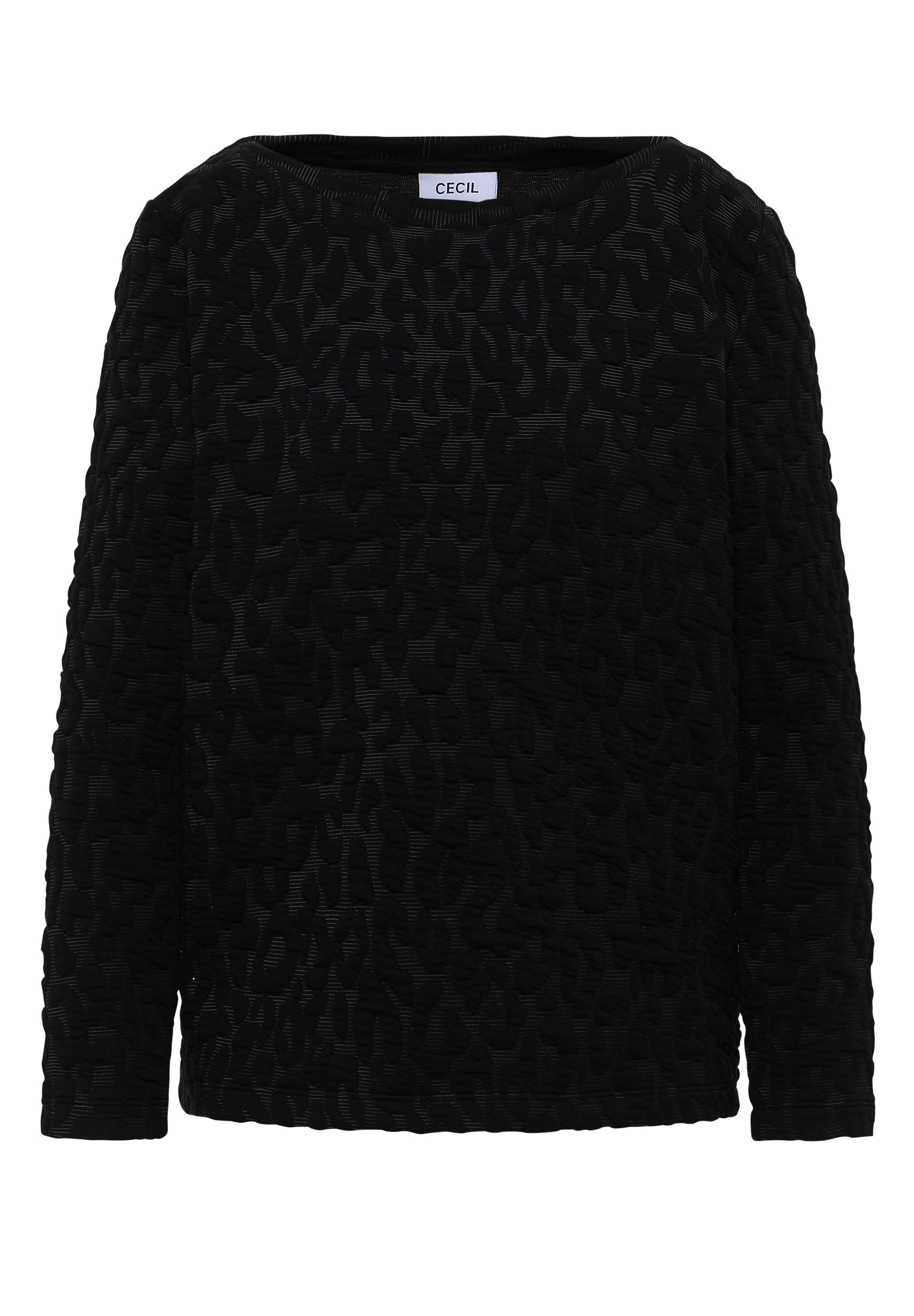 Cecil Langarmshirt mit Leoprint