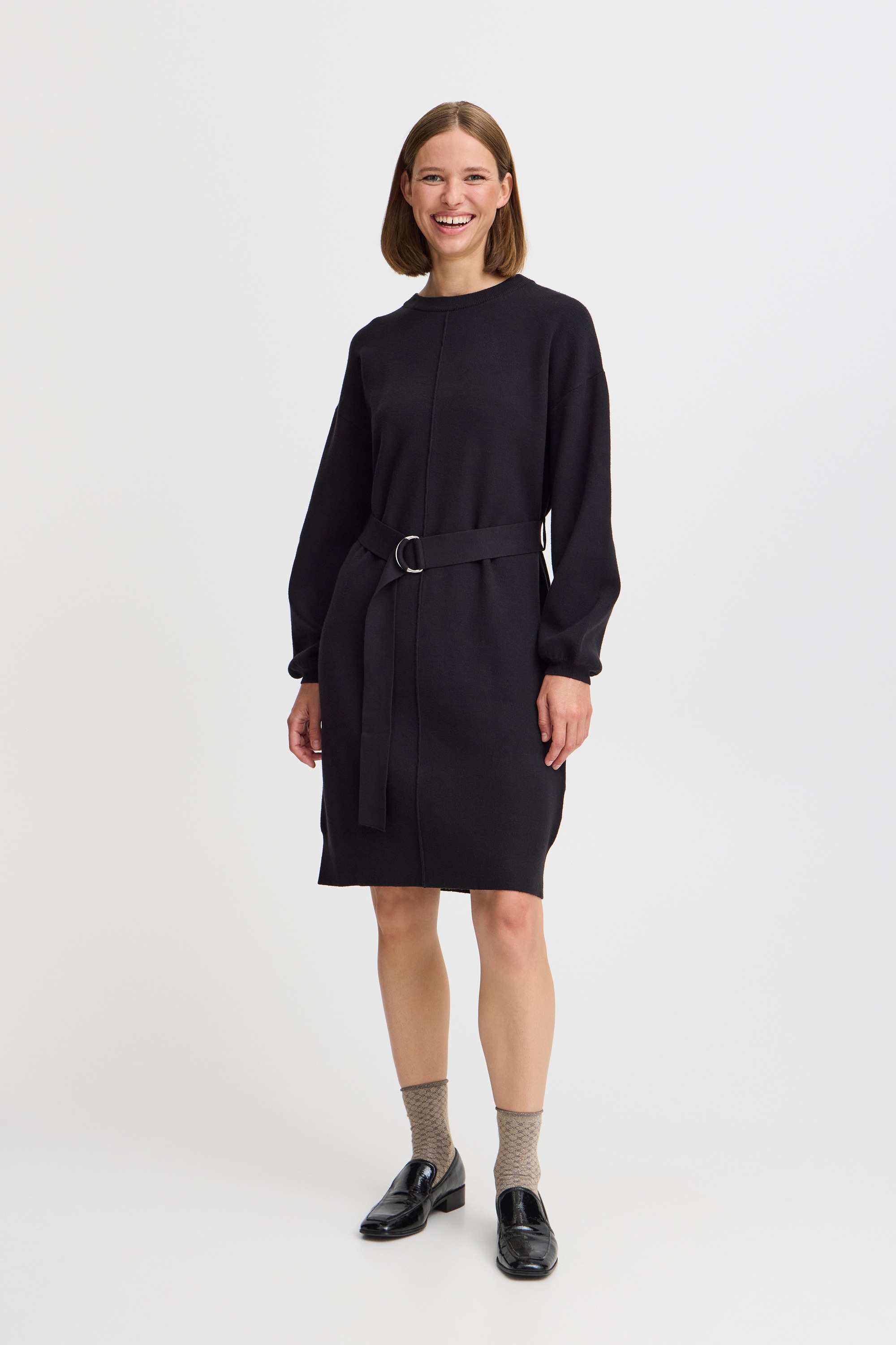 b.young Midikleid »Damen Kleid BYOTARI«