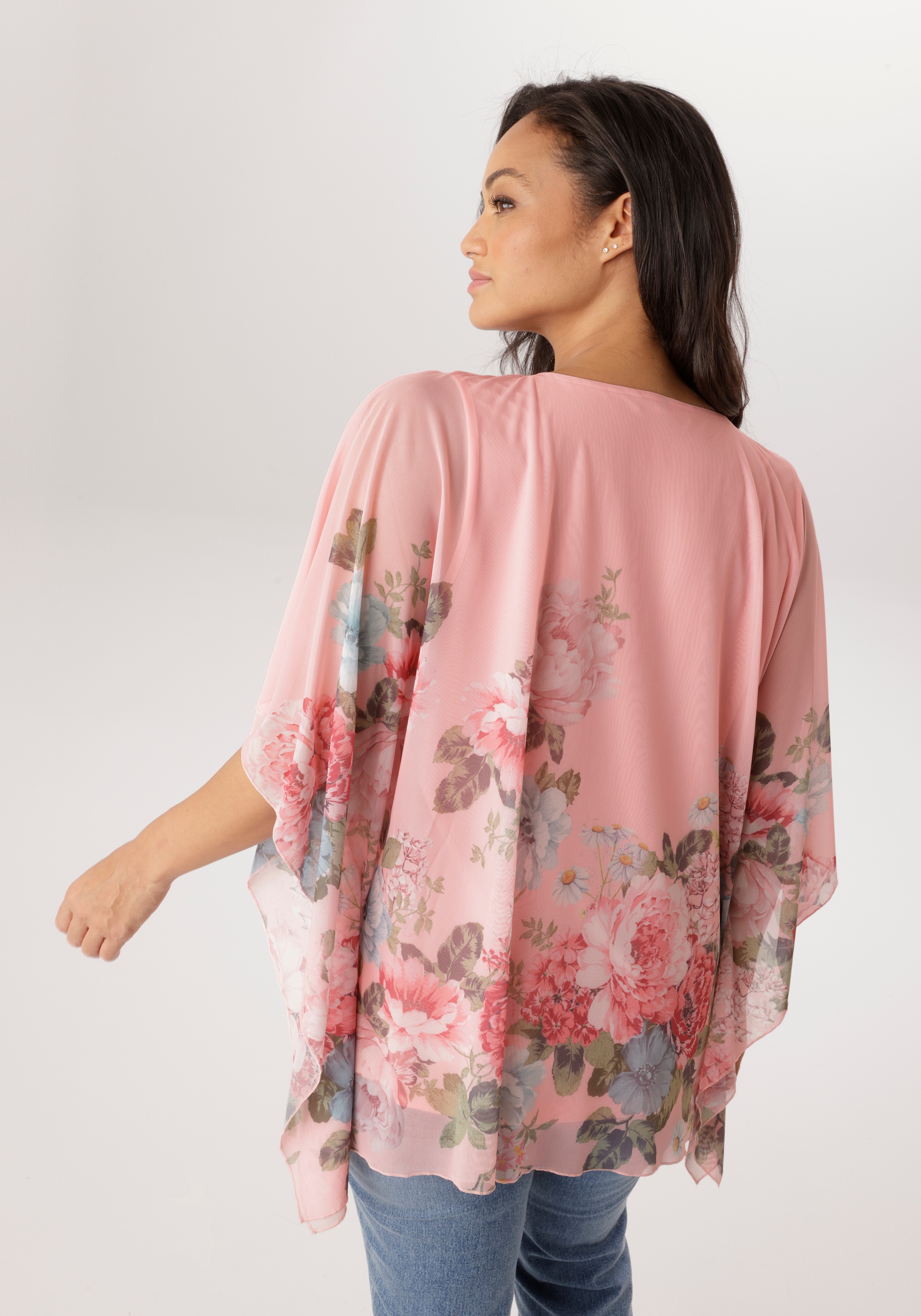 Aniston PLUS Blusenshirt sanft fallende Meshqualität - NEUE KOLLKTION günstig online kaufen