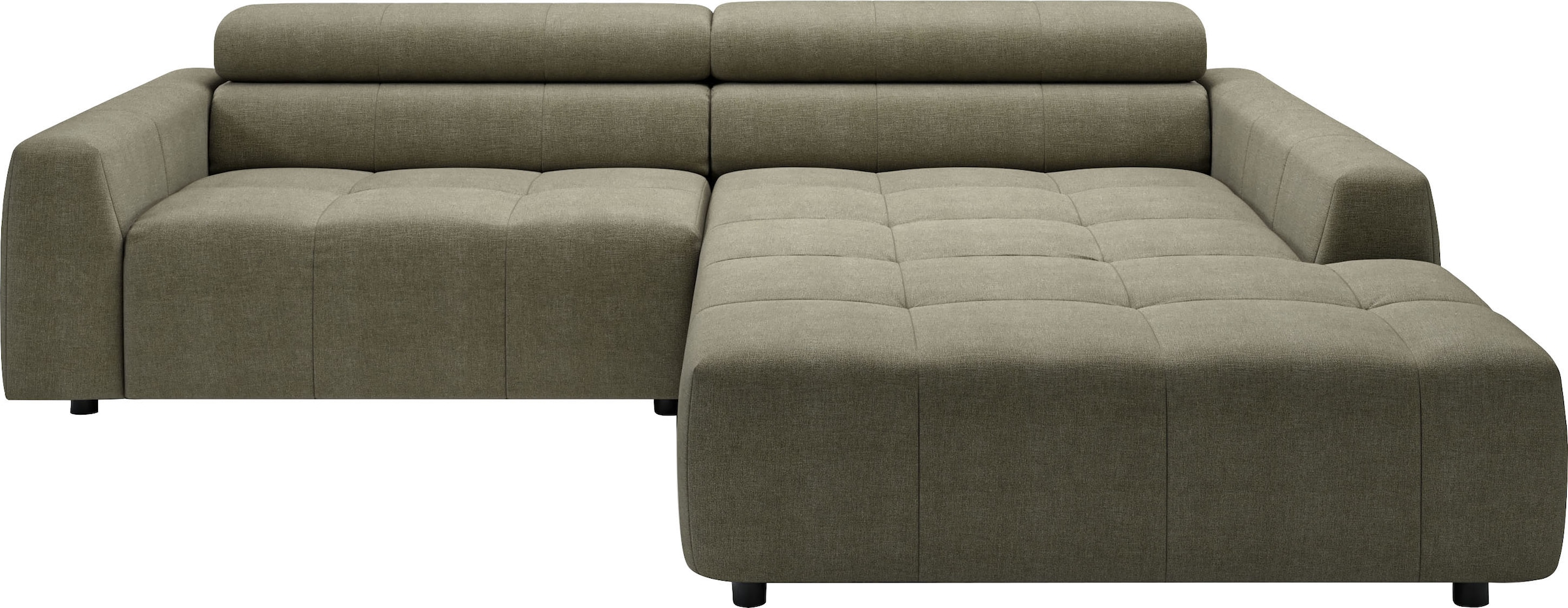 3C Candy Ecksofa "Denver auch mit Cord- und Easy care-Bezug, Kopfteilverste günstig online kaufen