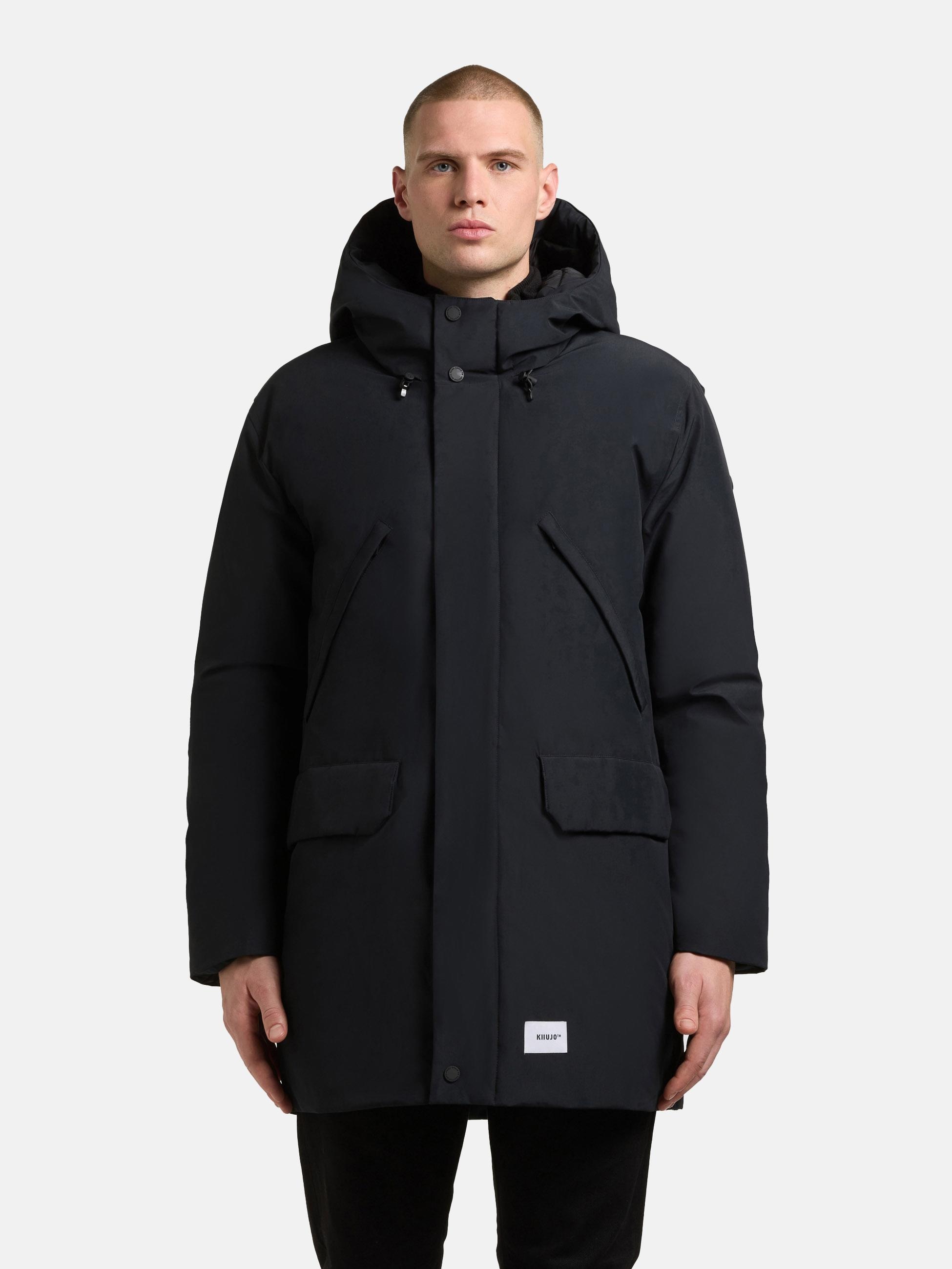 khujo Wintermantel "Figaro" Winterparka mit gefütterter Kapuze