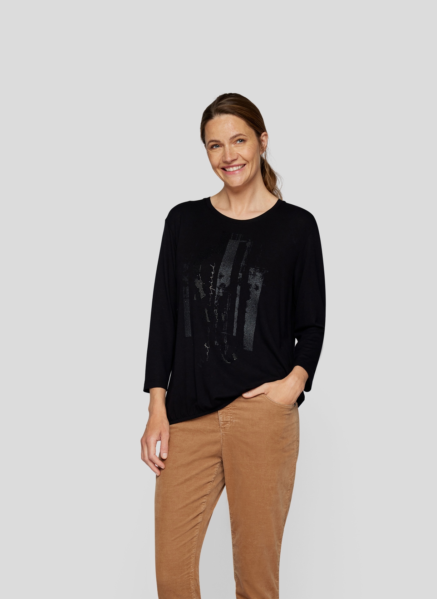 Rabe 3/4-Arm-Shirt su Frontprint