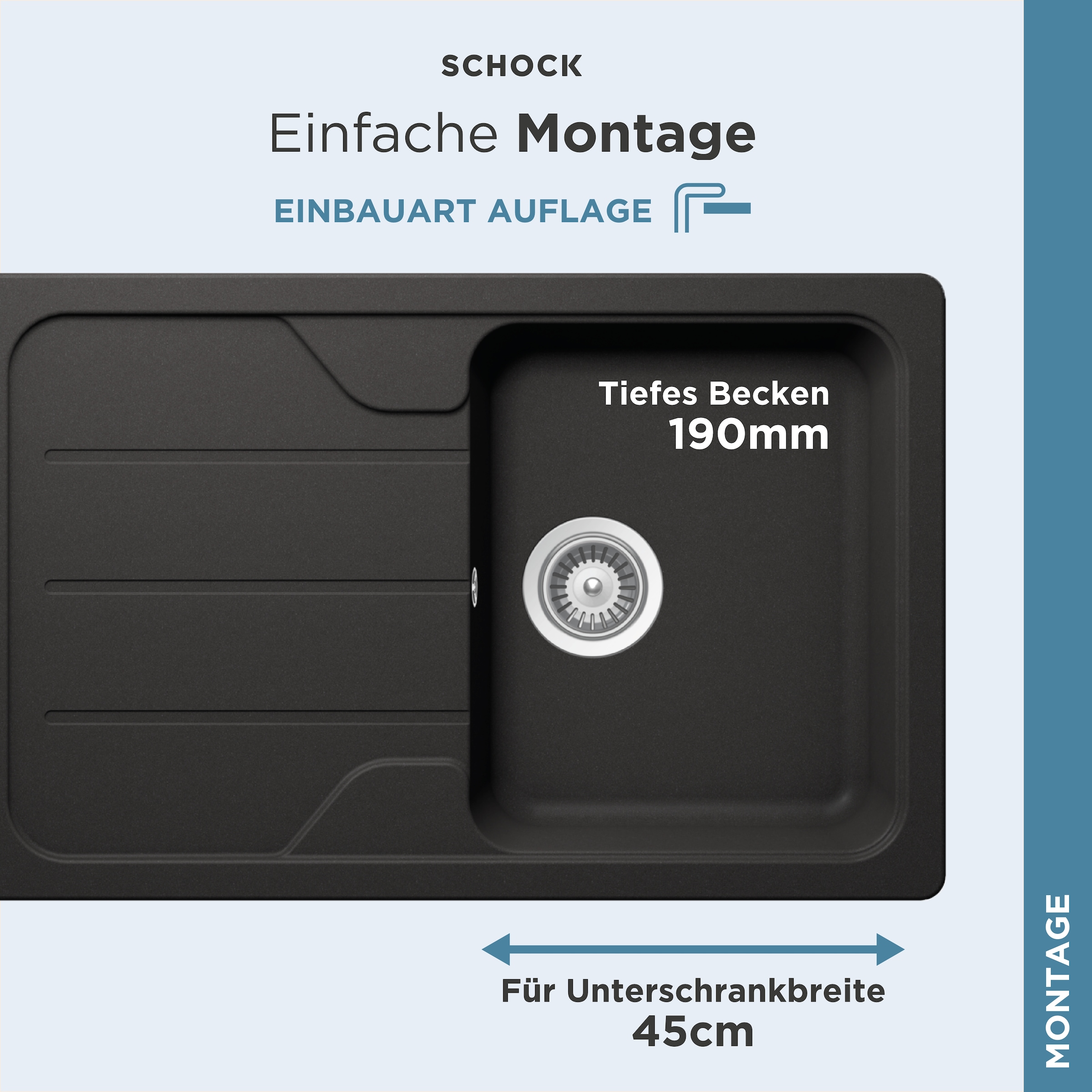 Schock Granitspüle »Formhaus Mini«