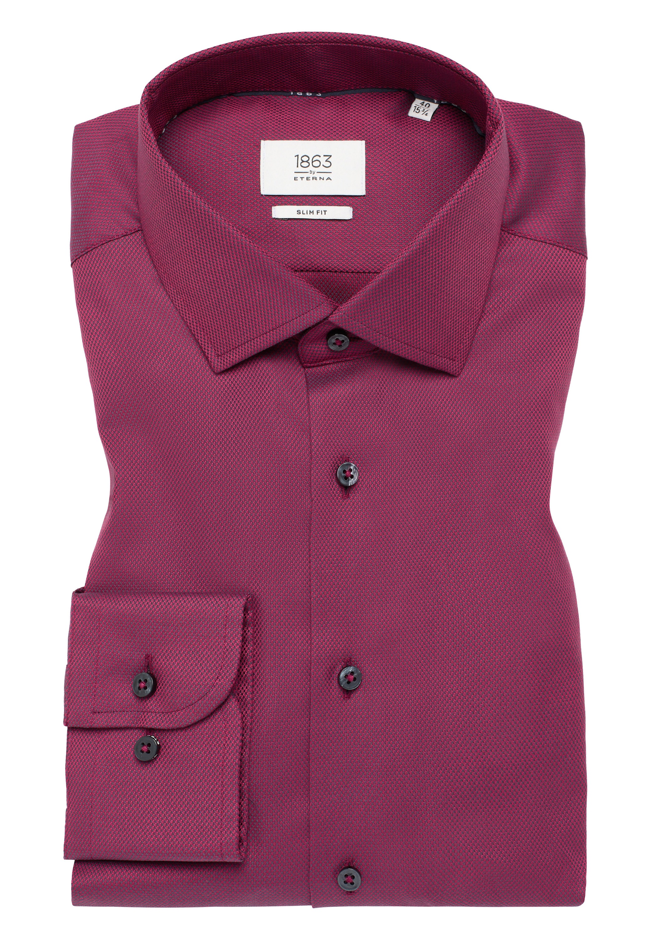 Eterna Langarmhemd »SLIM FIT«, NON IRON (bügelfrei)
