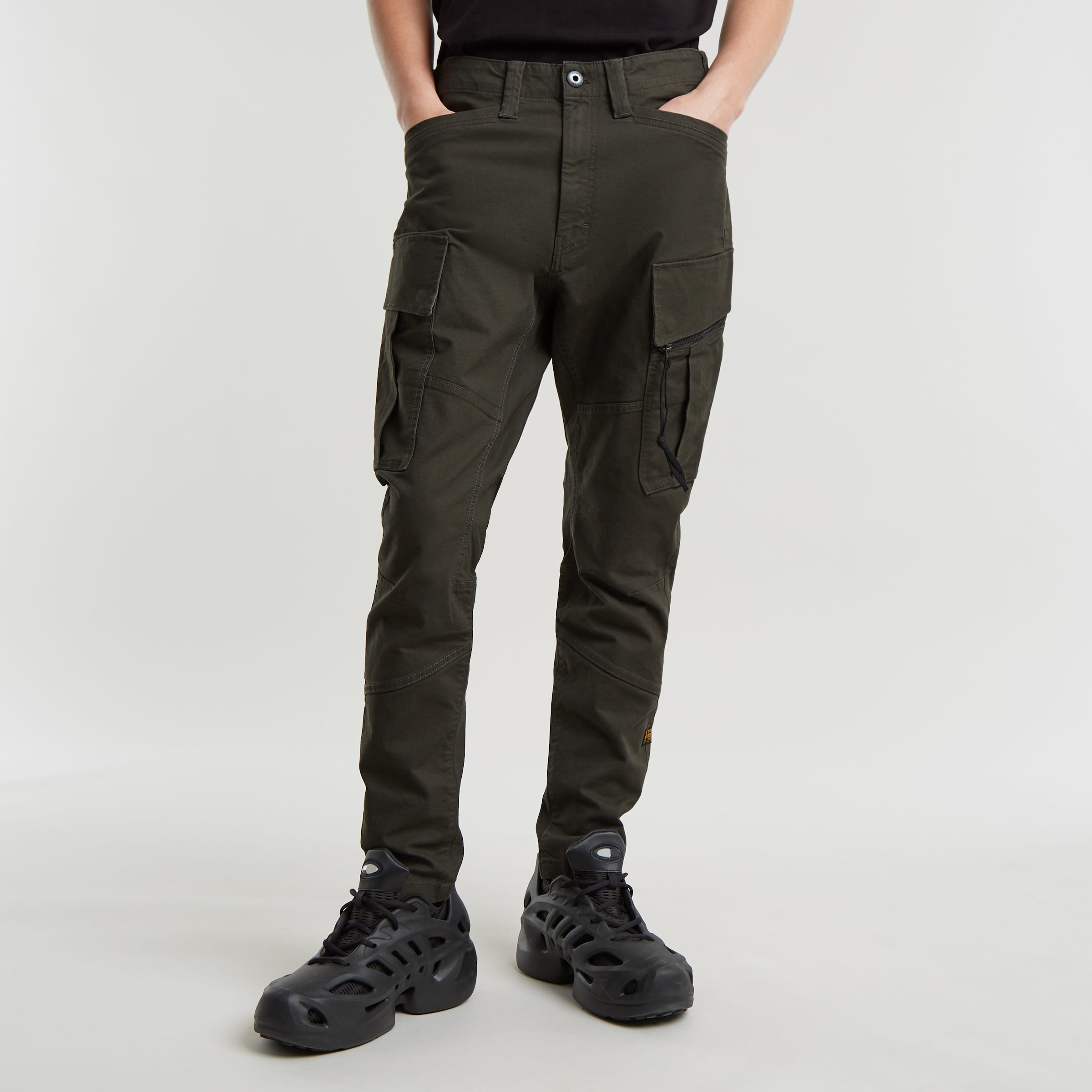 G-STAR Cargohose "Zip Pkt 3D Skinny Cargo 2.0" mit Reißverschlusstasche günstig online kaufen