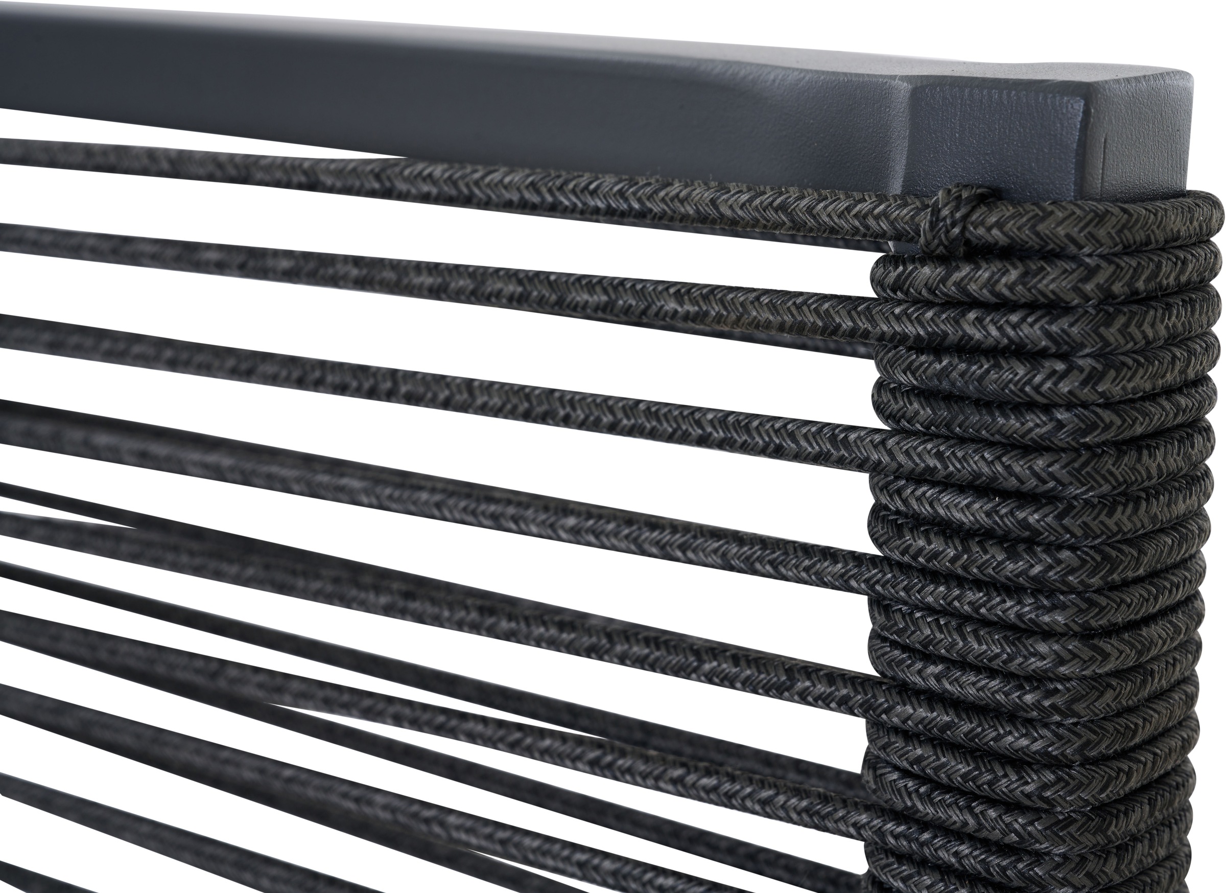 Siena Garden Gartensessel »BOLOGNA Move Sessel« Aluminiumgestell, Rope Geflecht, Armlehnen aus Teak FSC 100%