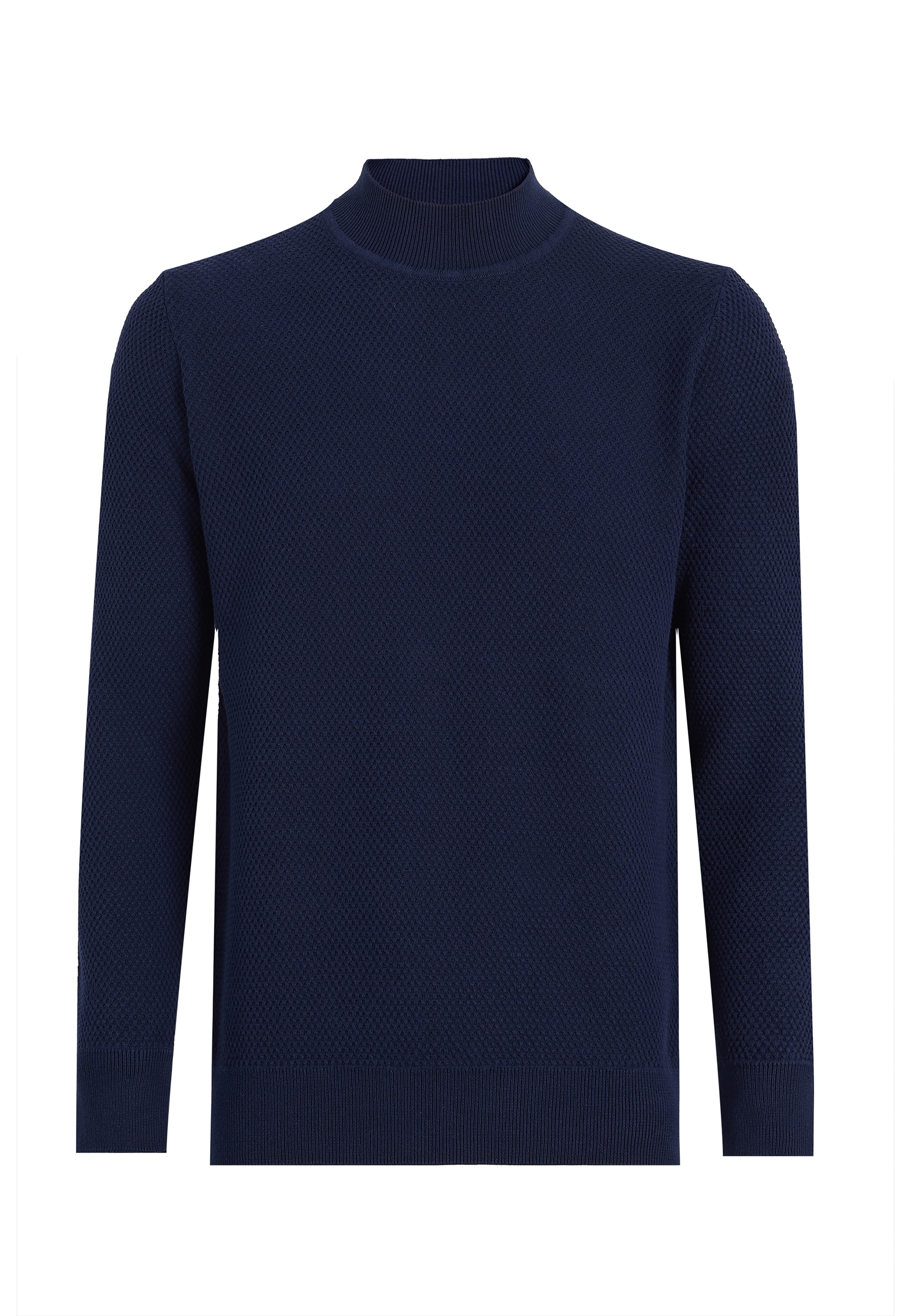 Rollkragenpullover FELIX HARDY "Rollkragenpullover", Herren, Gr. M, navy, 100% Baumwolle, Pullover Rollkragenpullover