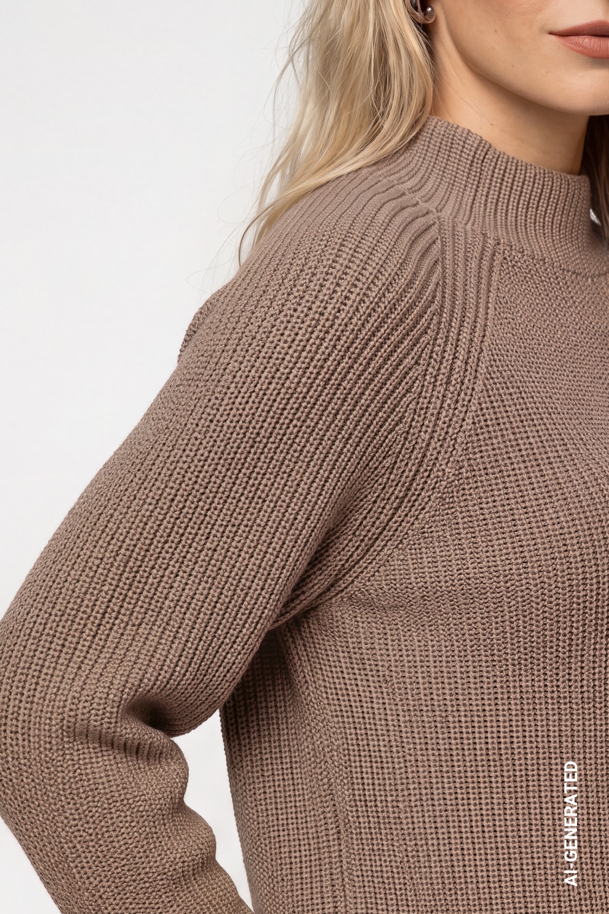 Monari Strickpullover »Pullover Perlfang« Regular fit mit Stehkragen