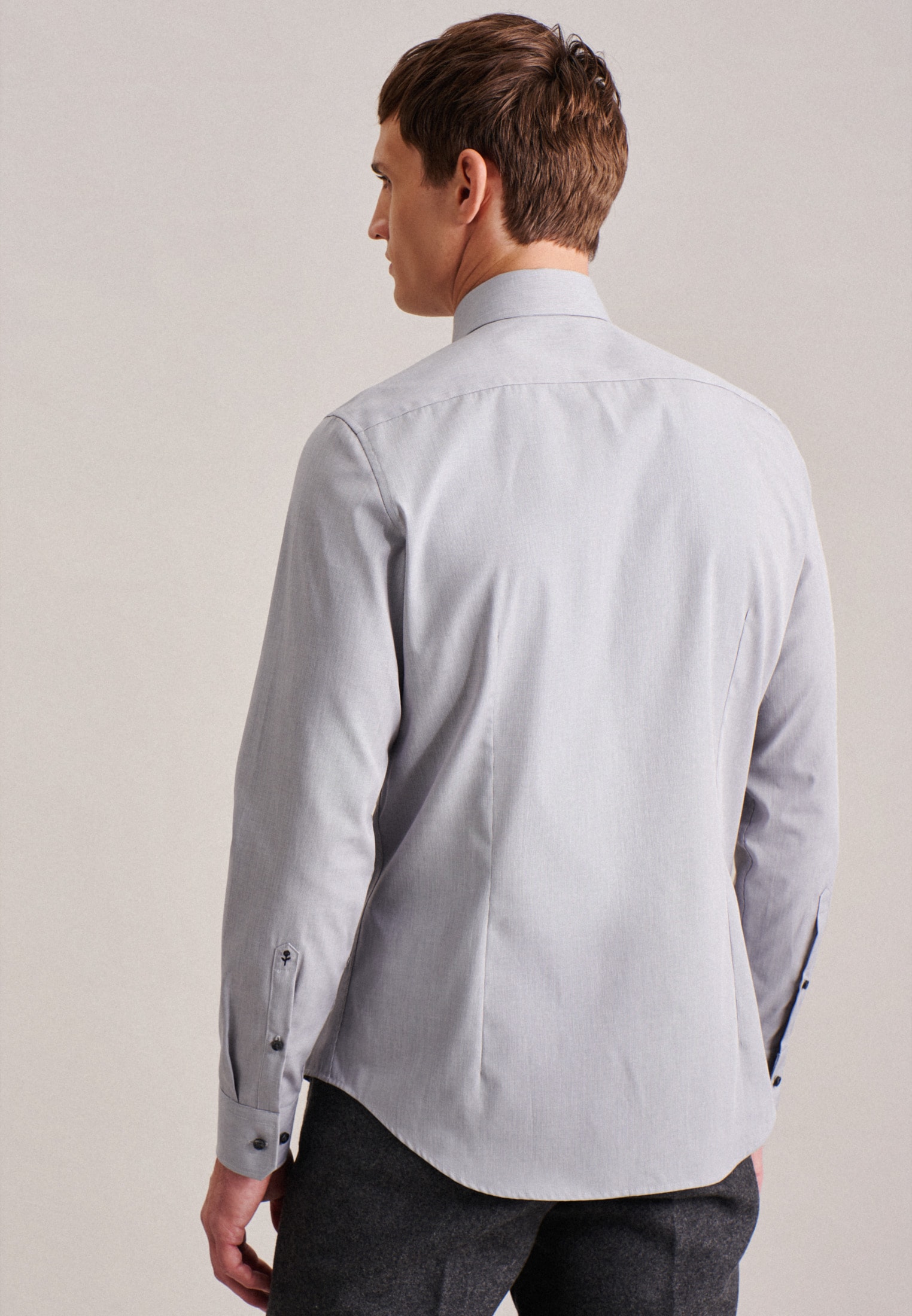 Shaped Black Arm BAUR | seidensticker Kentkragen Uni langer Businesshemd Extra »Shaped«, Friday
