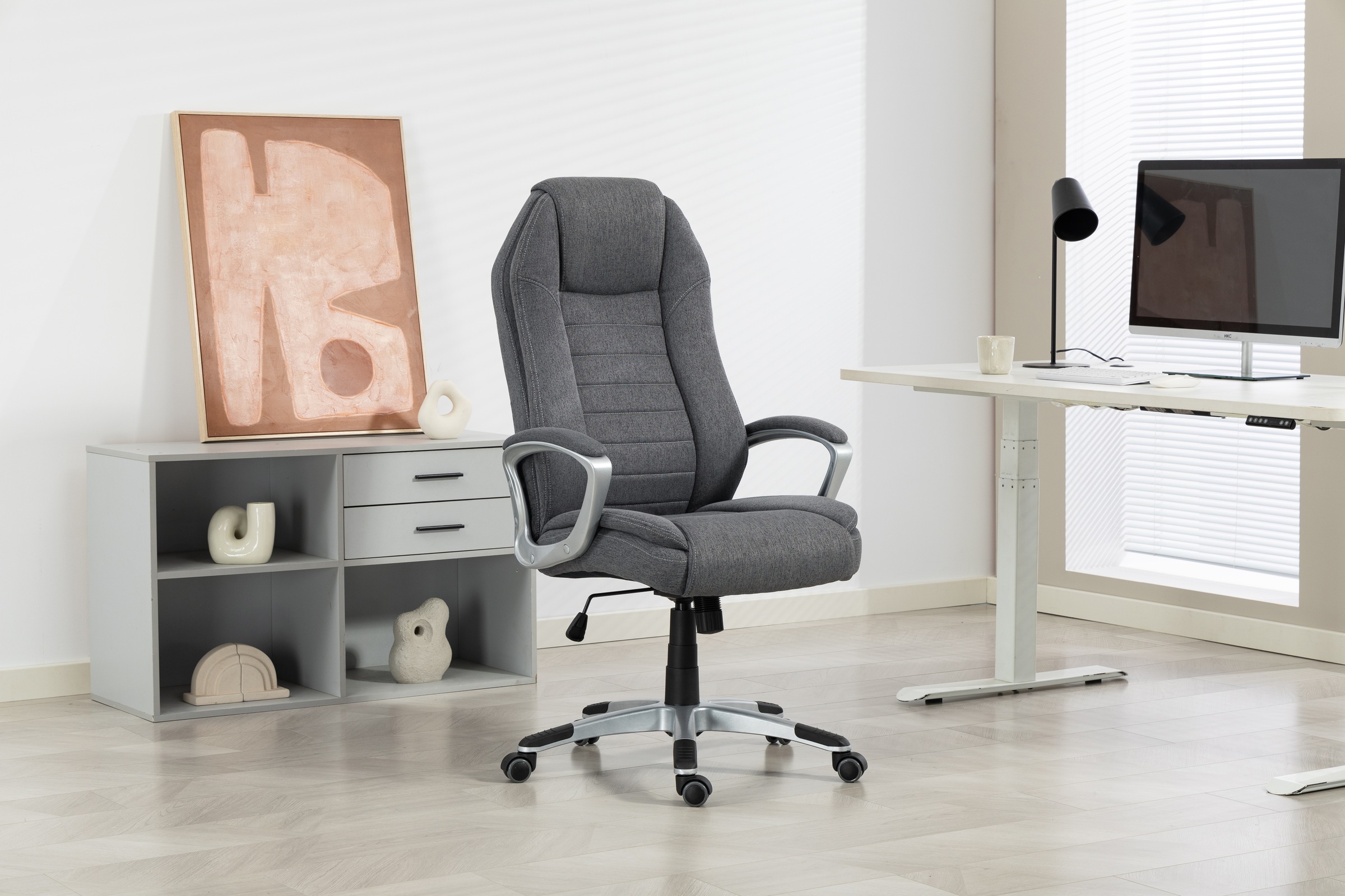 Duo Collection Chefsessel »Dirk« () ergonomischer Bürostuhl mit Federkern