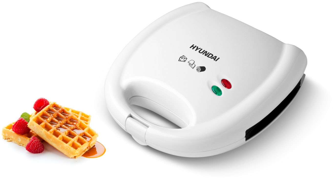 Hyundai 3-in-1-Sandwichmaker »SM627«, 700 W, austauschbare Sandwich/Waffel/Panini Platten, Lichtsignalisierung