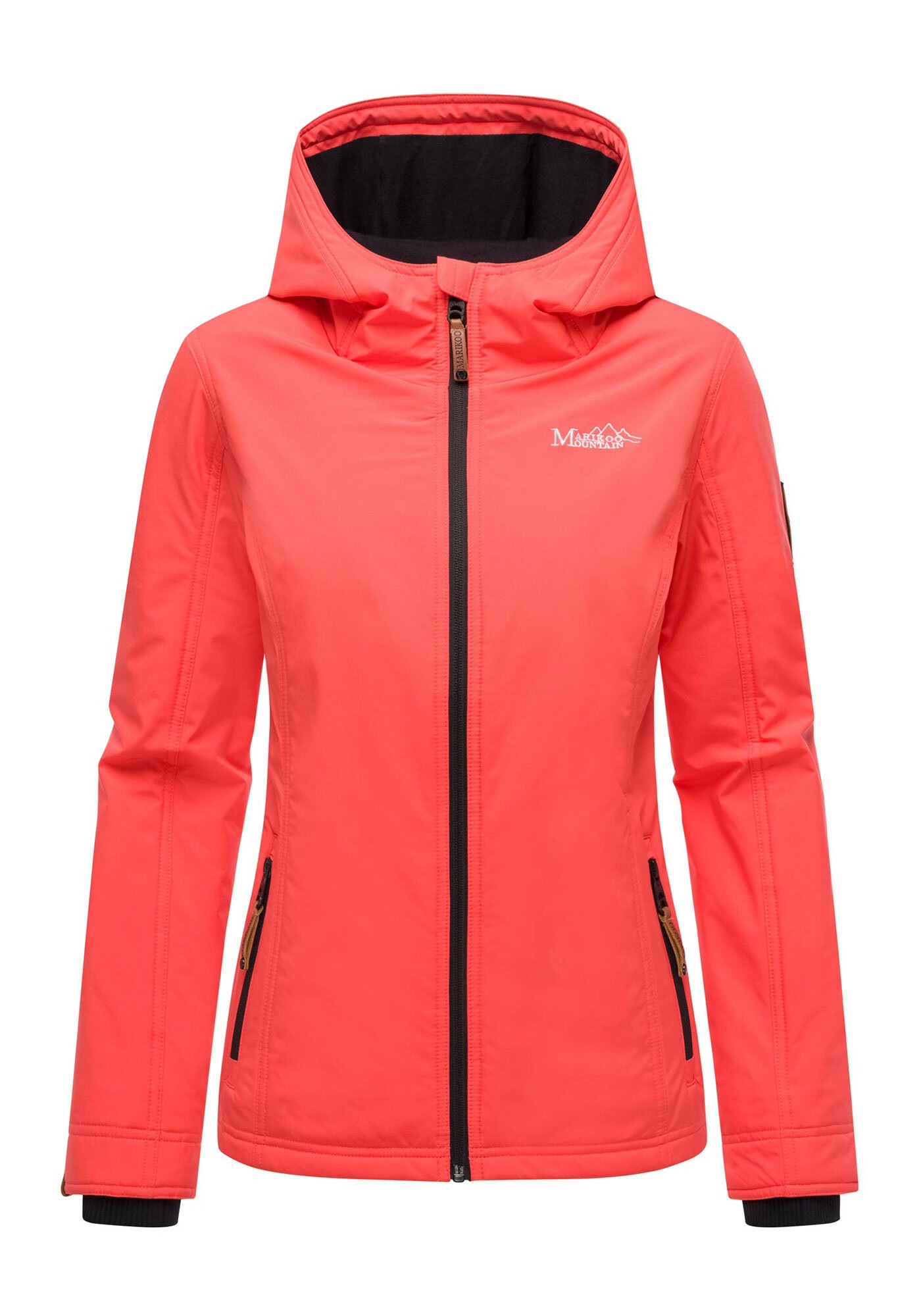 Marikoo Outdoorjacke »Brombeere«, sportliche Übergangsjacke mit Kapuze