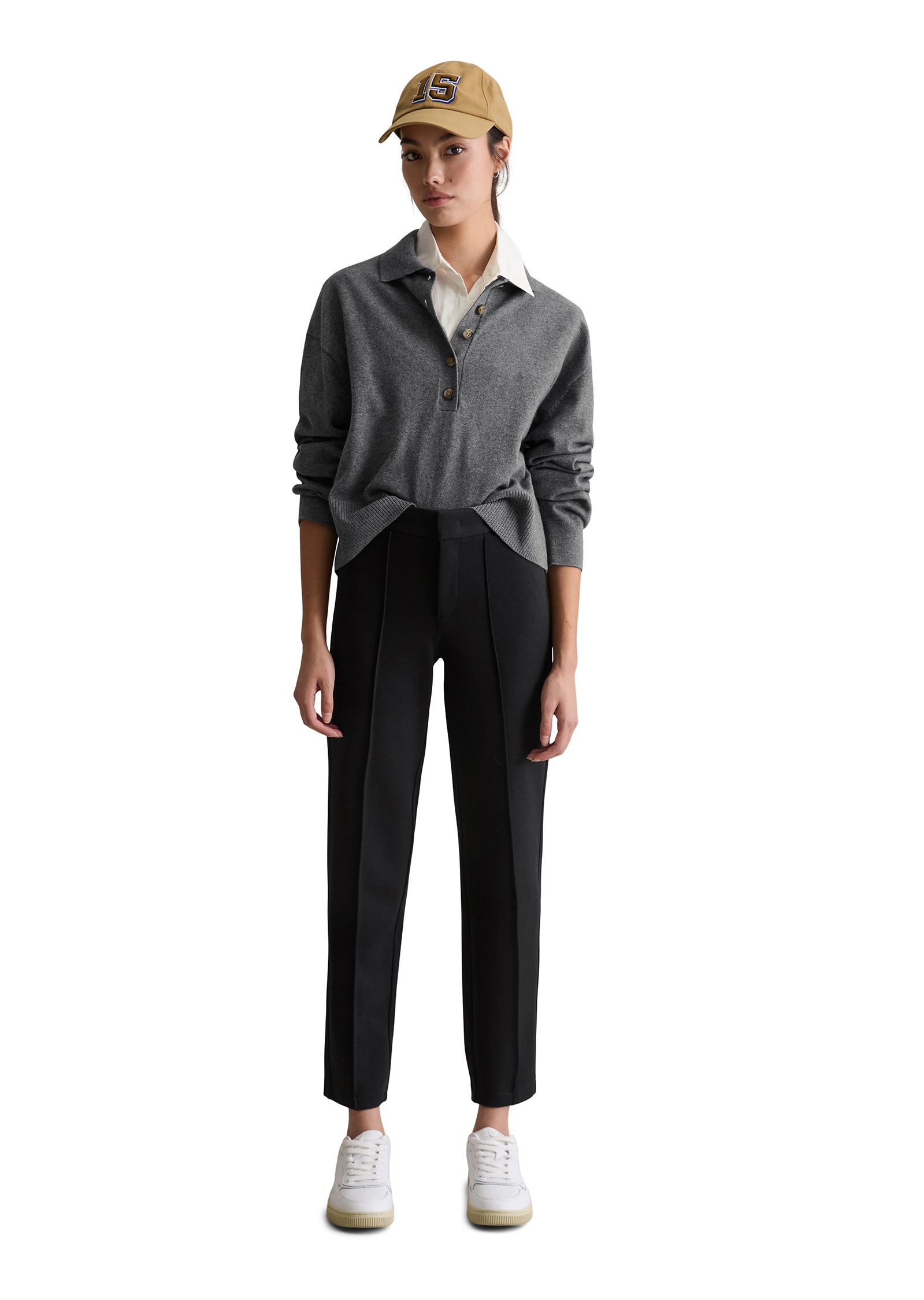 Marc O'Polo DENIM Chinohose »aus kompakter Interlock-Qualität«