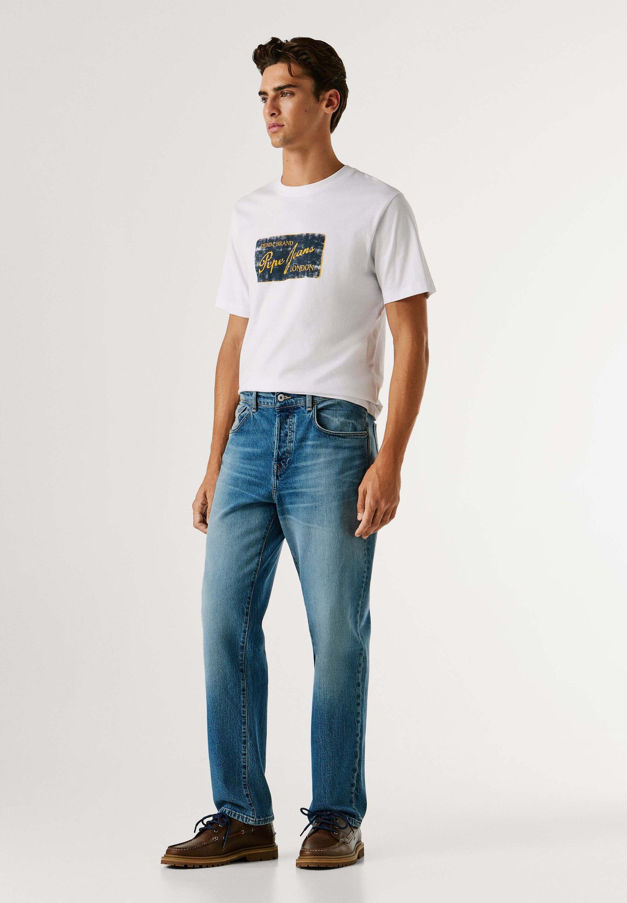 Pepe Jeans Straight-Jeans »straight leg jeans STRAIGHT JEANS DALSTON SPRING STONE«