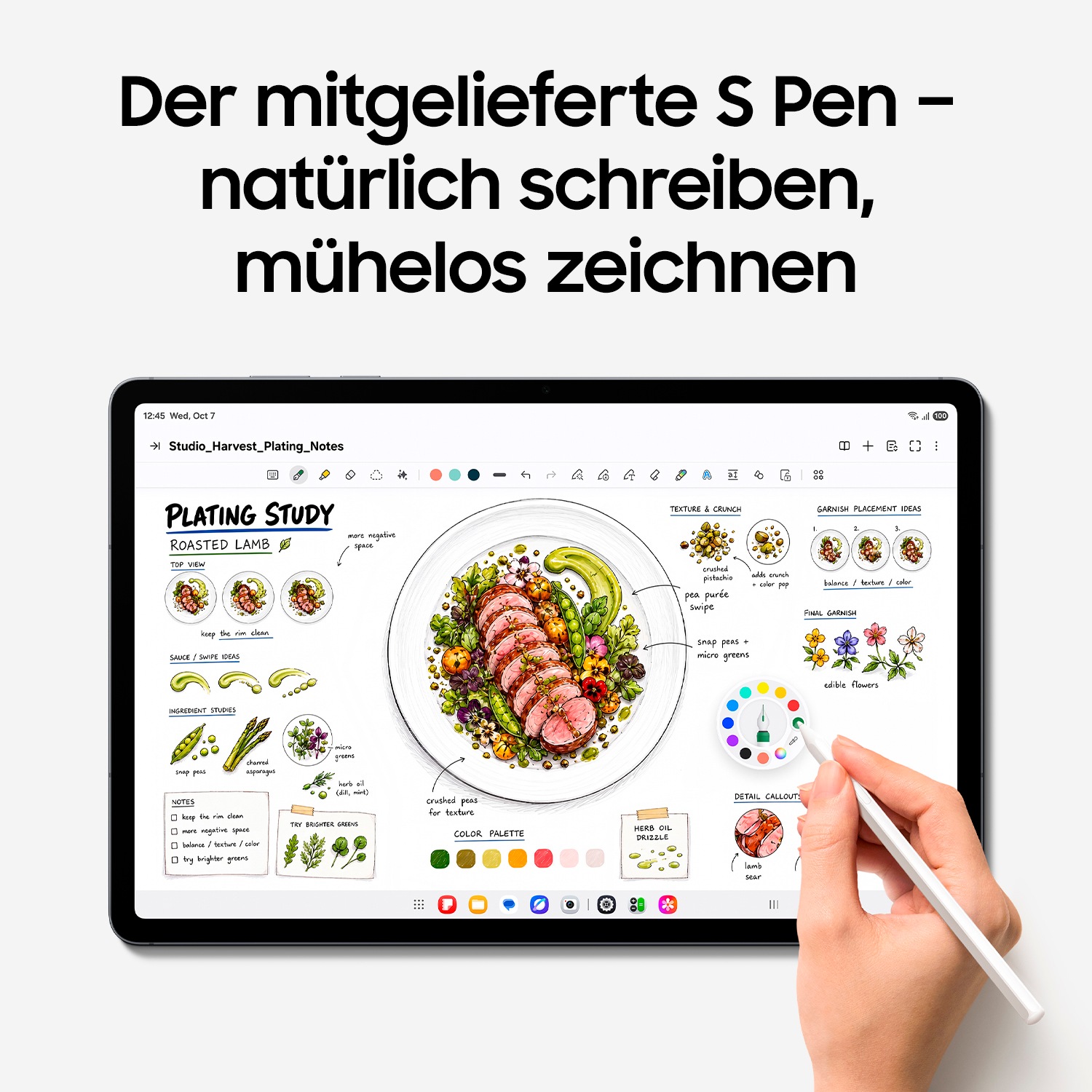 Samsung Tablet »Galaxy Tab S12+« (32,04 cm / 12,6 ″) Android WQXGA+ )