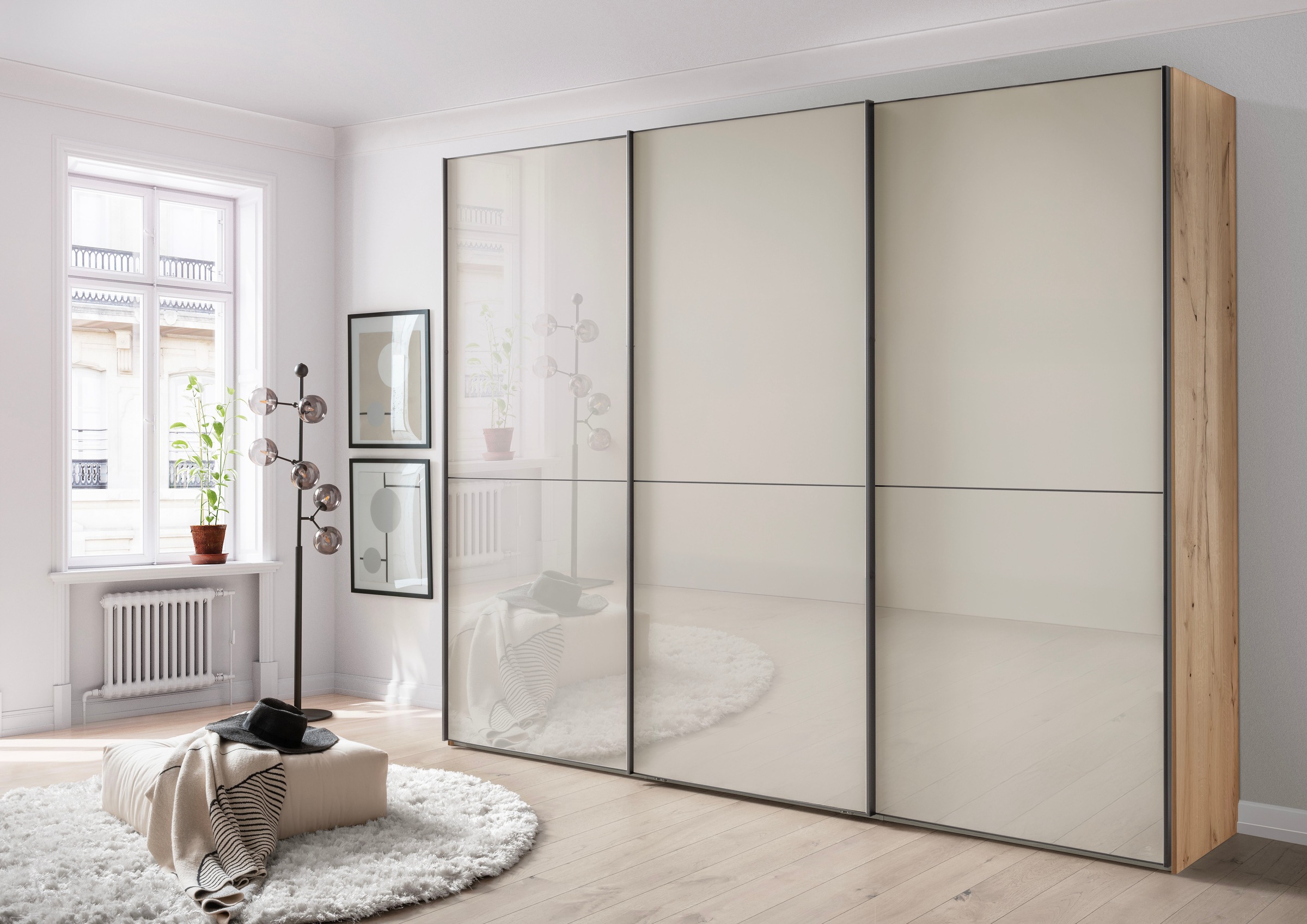 WIEMANN Schwebetürenschrank "Phoenix, Made in Germany, modernes Design, Hig günstig online kaufen