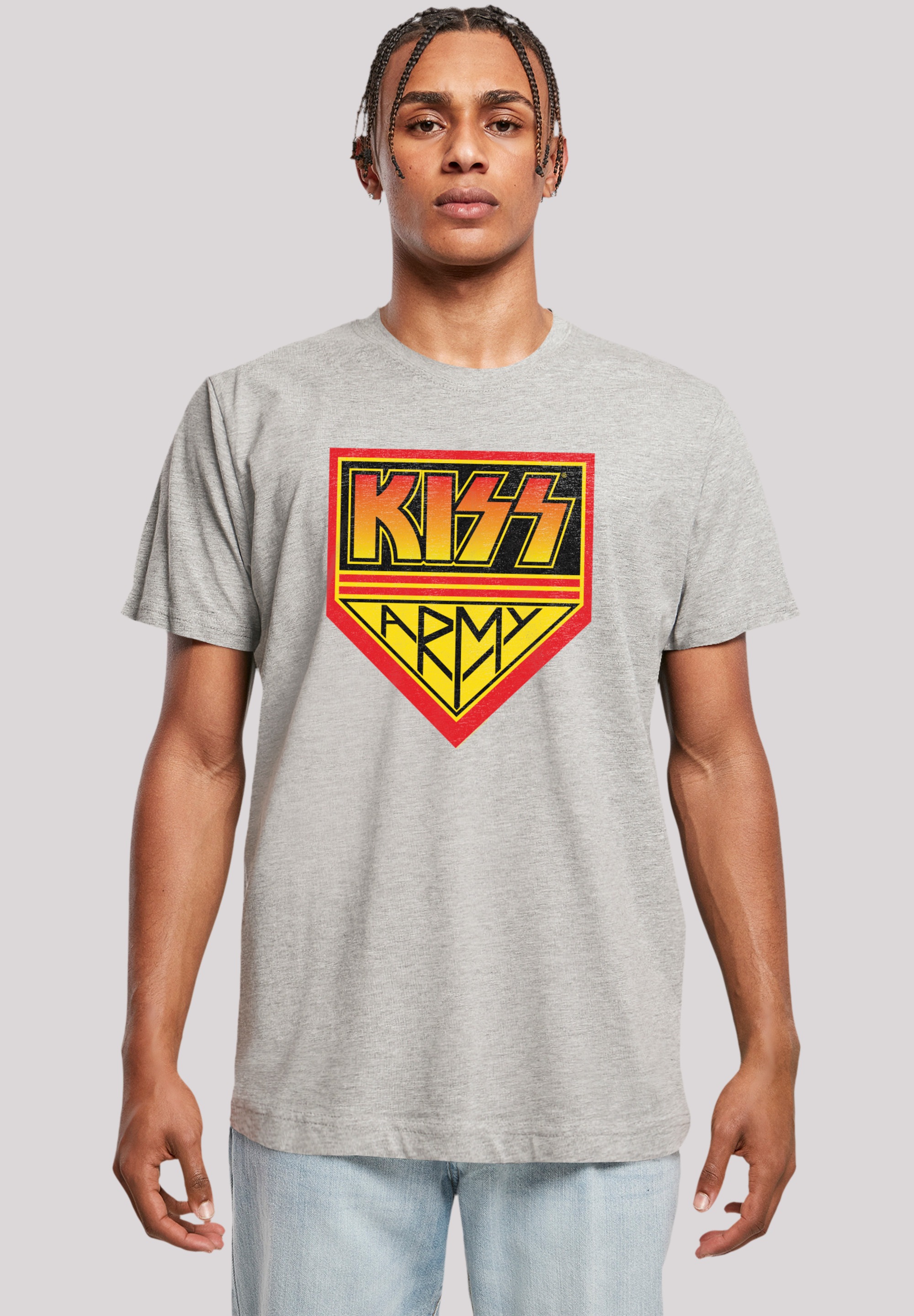 F4NT4STIC T-Shirt "Kiss Army Logo", Premium Qualität günstig online kaufen