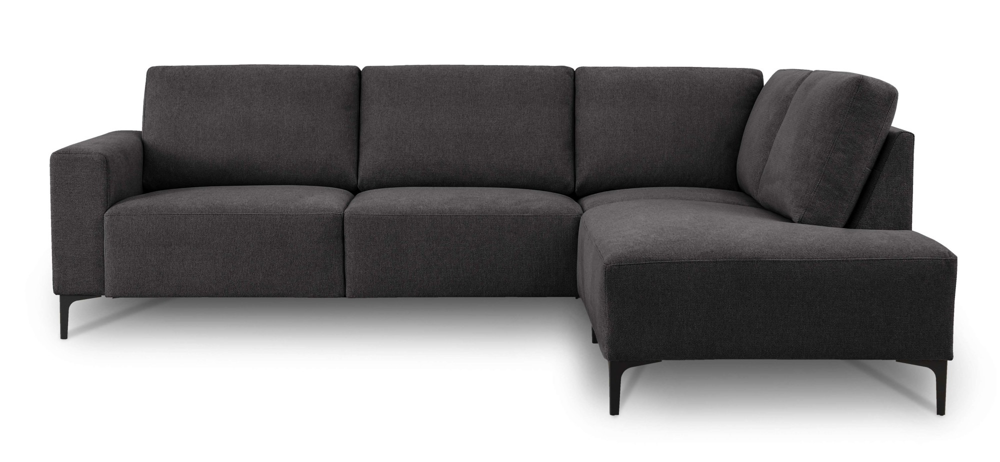 Home affaire Ecksofa "Tournon, L-Form, Breite 256 cm, Webstoff, Chenille", günstig online kaufen