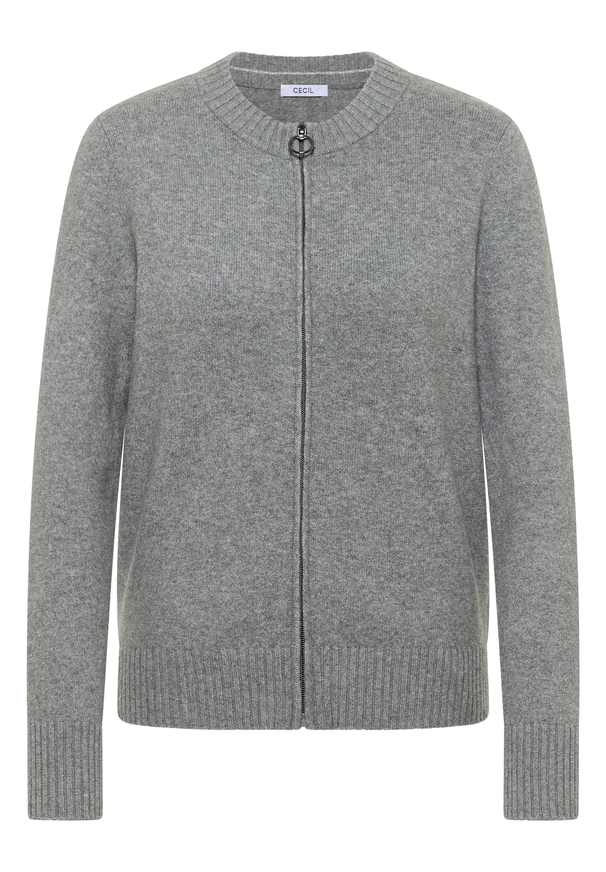 Cecil Cardigan mit Ripp-Details
