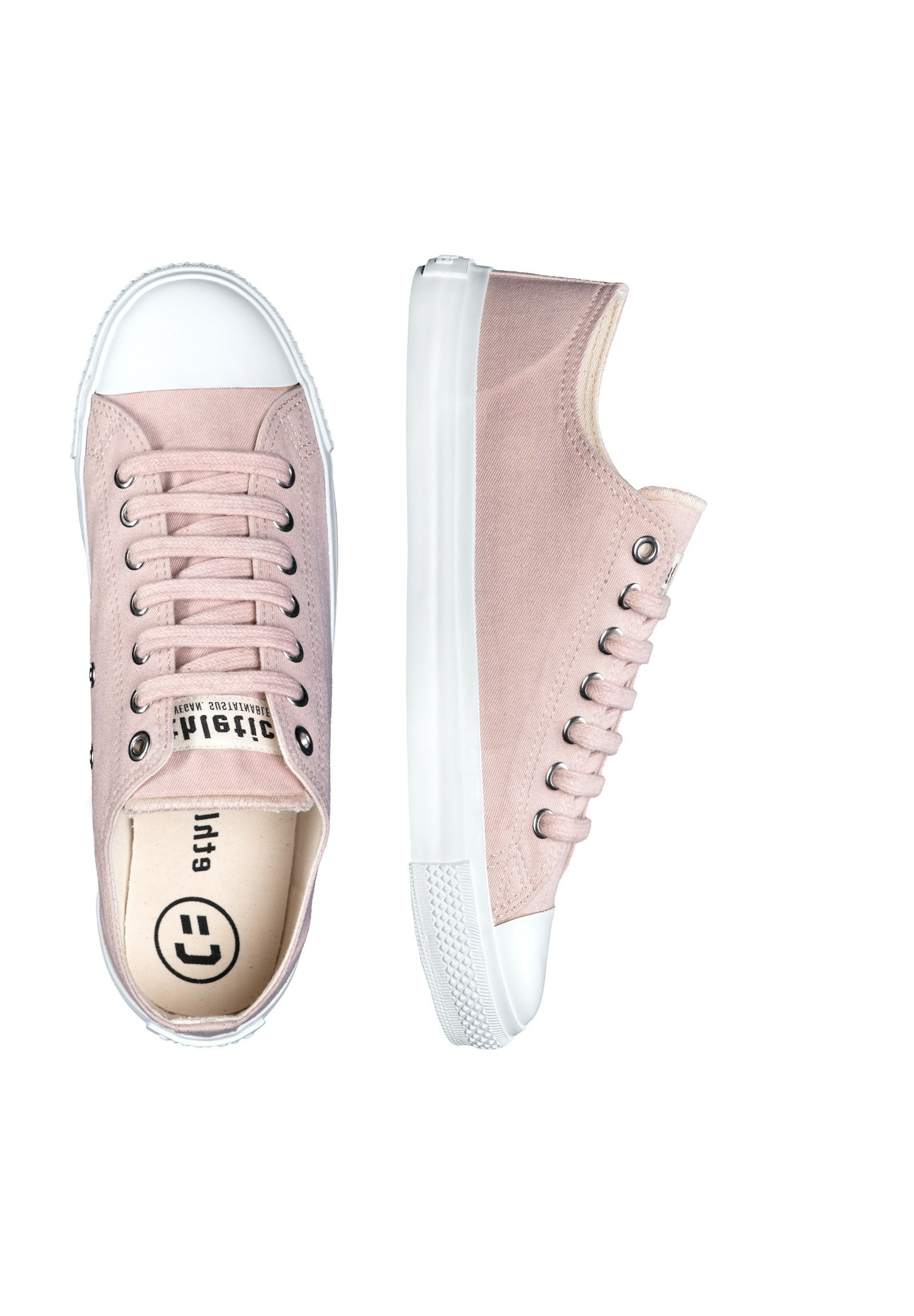 ETHLETIC Sneaker »Fair Trainer White Cap Lo Cut«, Fair / Vegan / Nachhaltig