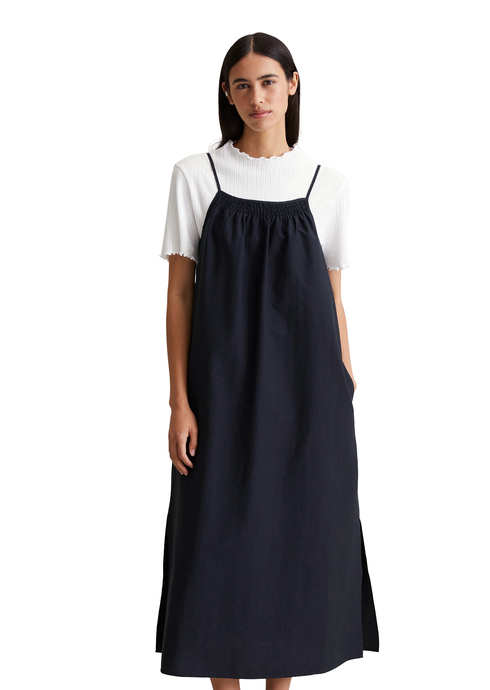 Marc OPolo DENIM Maxikleid "aus Organic-Cotton-Mix" günstig online kaufen