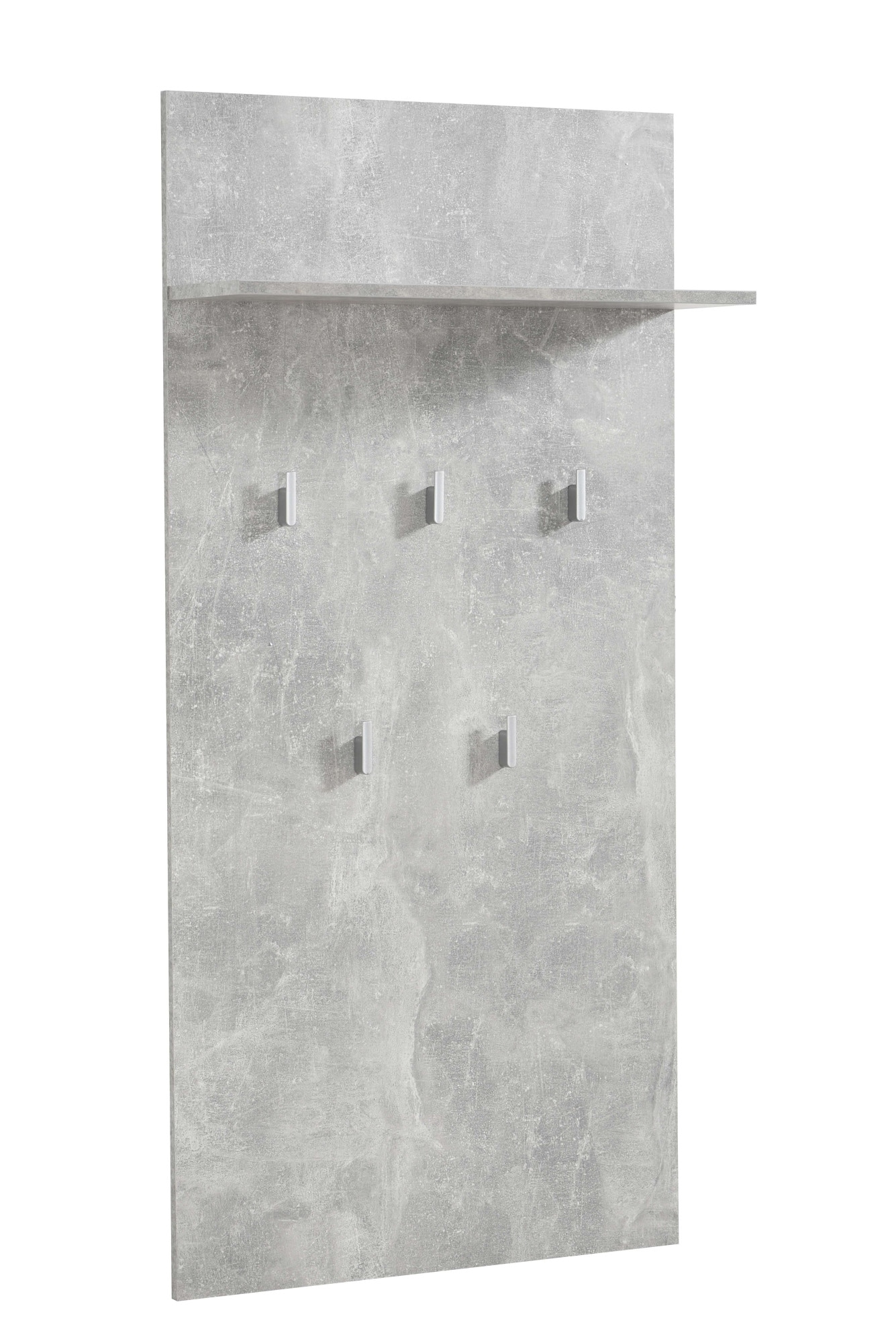 INOSIGN Garderobenpaneel »Como, Wandregal mit Haken, mit Regal«, Wandgarderobe, Aufhänger, in modernen Farben, Höhe 137 cm