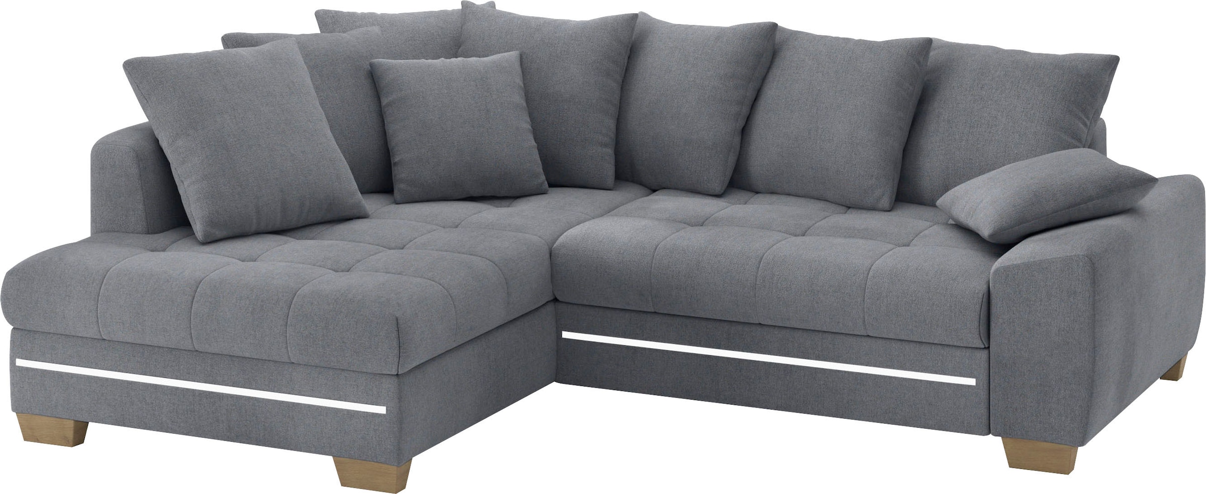 Mr. Couch Ecksofa "Nikita II, L-Form", mit Kaltschaum, RGB-LED Beleuchtung, günstig online kaufen