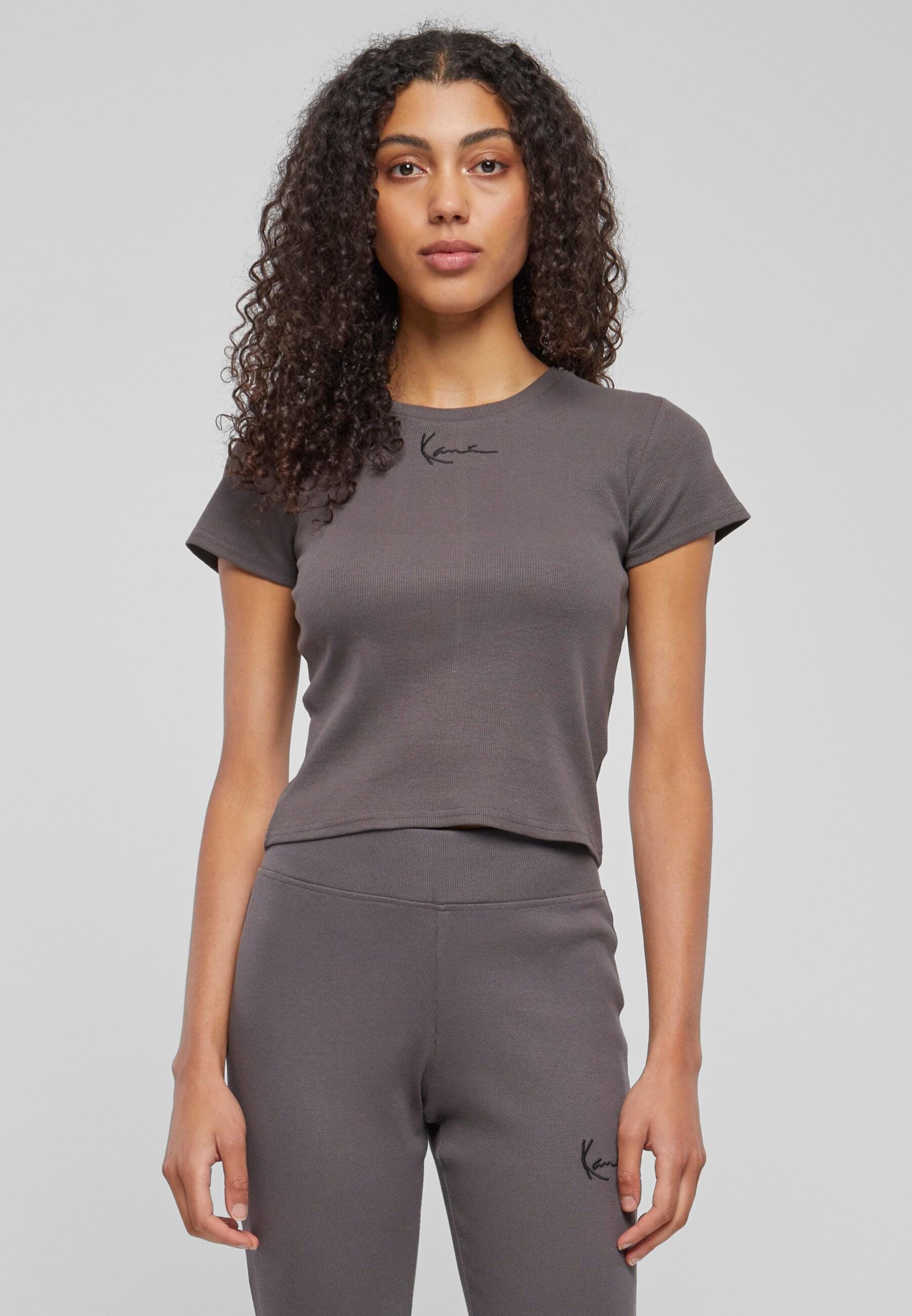 Karl Kani T-Shirt »Karl Kani Damen KW233-032-2 KK Small Signature Tight Rib Tee«, (1 tlg.)
