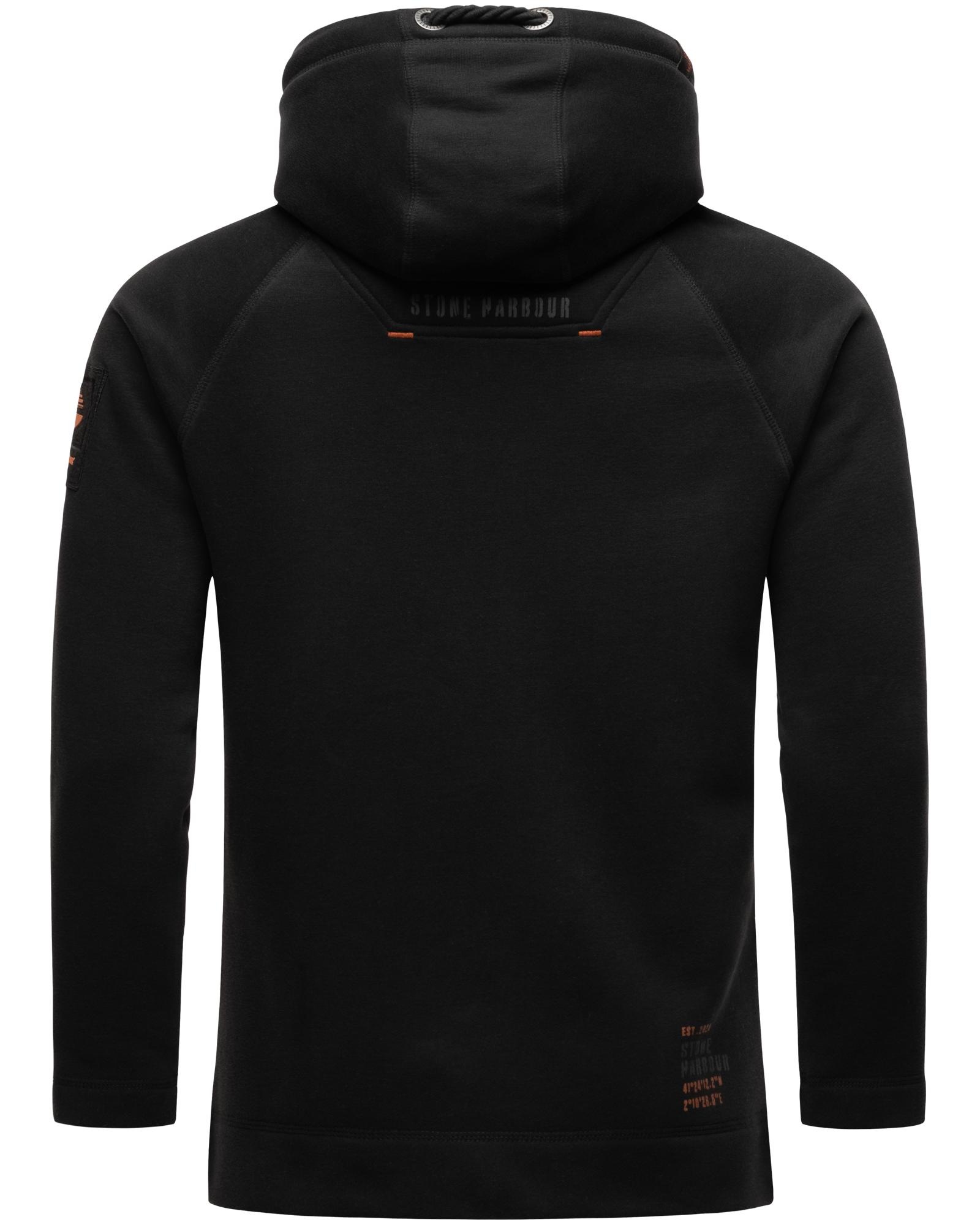Stone Harbour Hoodie »Caspian Sailor«, Sportlicher Kapuzenpullover mit großen Kordeln