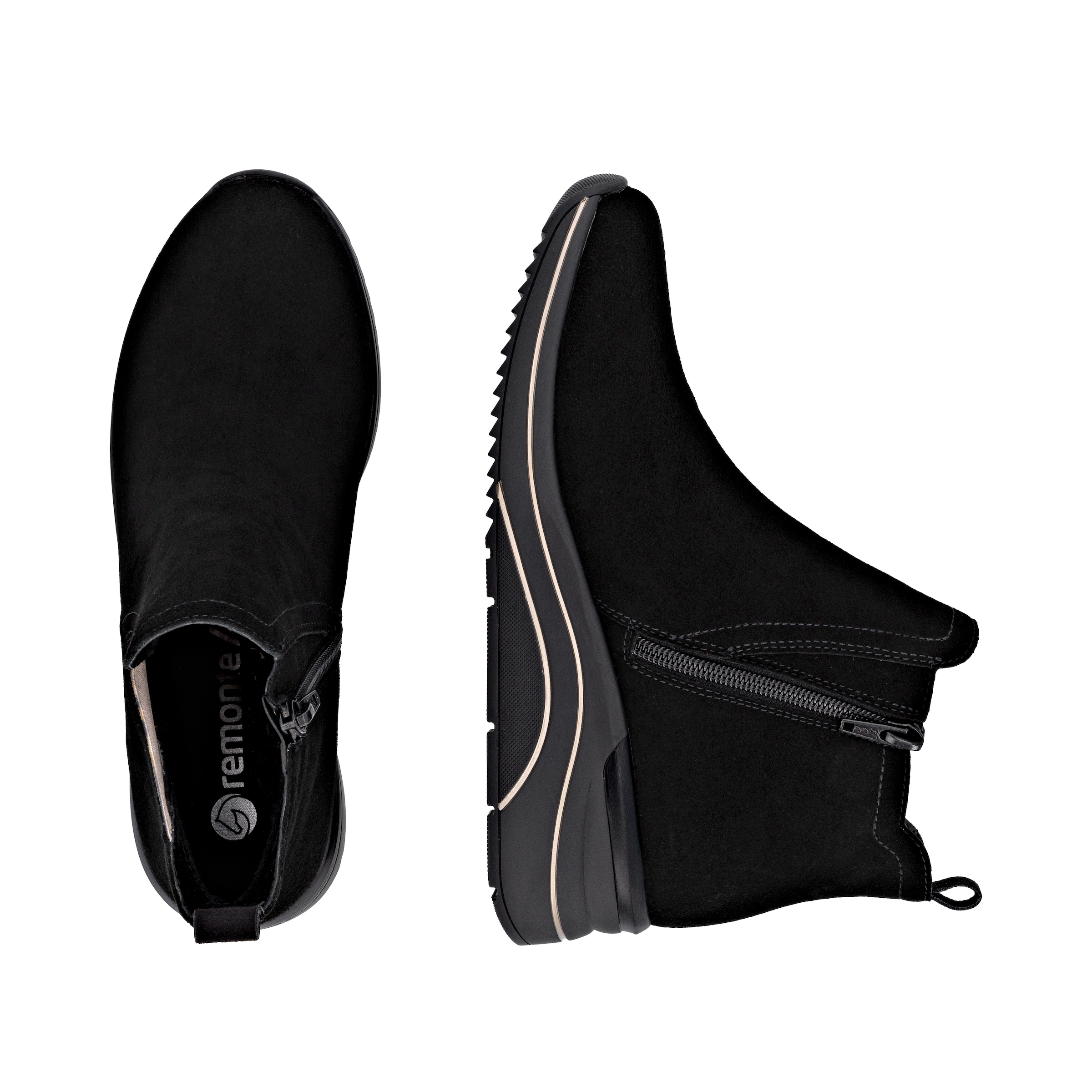 Remonte Keilsneaker, Boots, Chelseaboots, Stiefelette mit Softfußbett