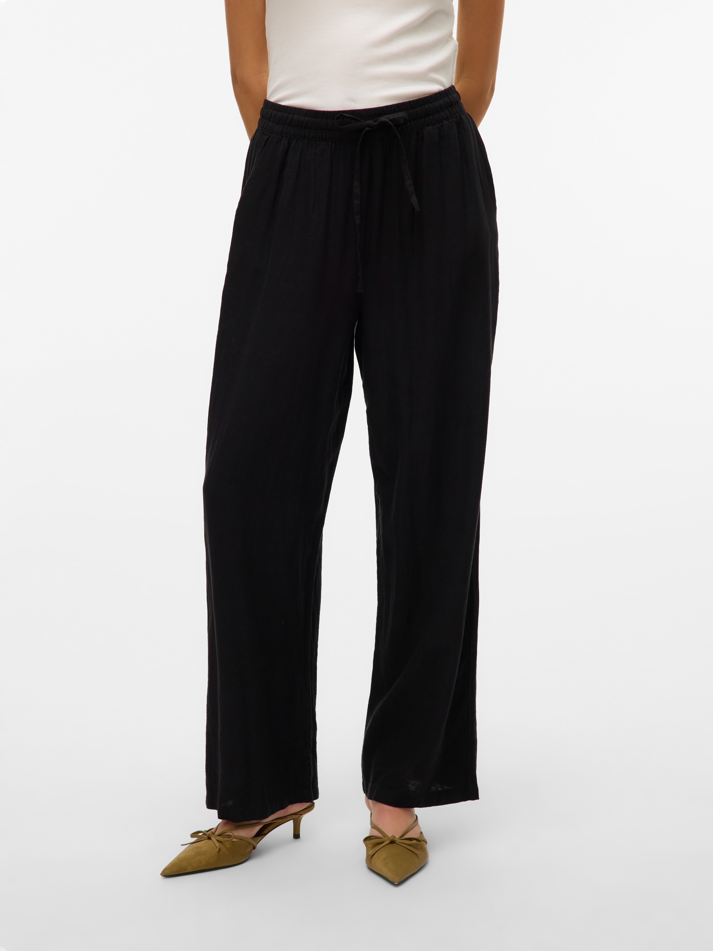 Vero Moda Schlupfhose »VMLINN LINEN PANTS WVN NOOS«