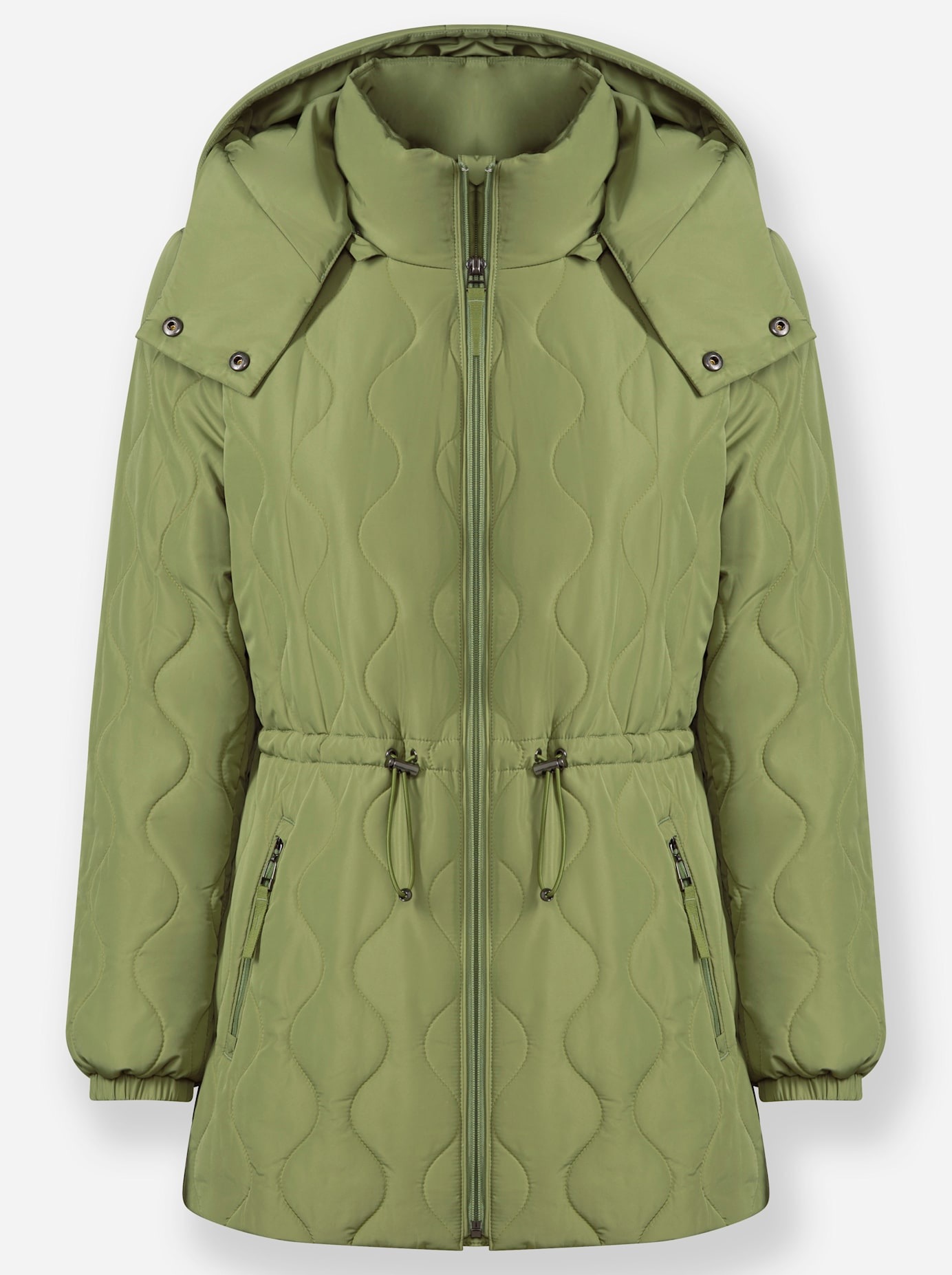 Inspirationen Damen Steppjacke Grün Gr. 44 3