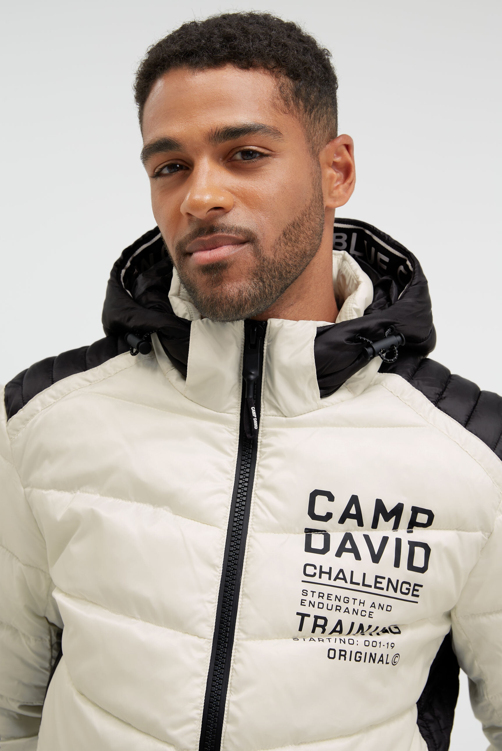 CAMP DAVID Winterjacke, mit Kapuze, mit abtrennbarer Kapuze
