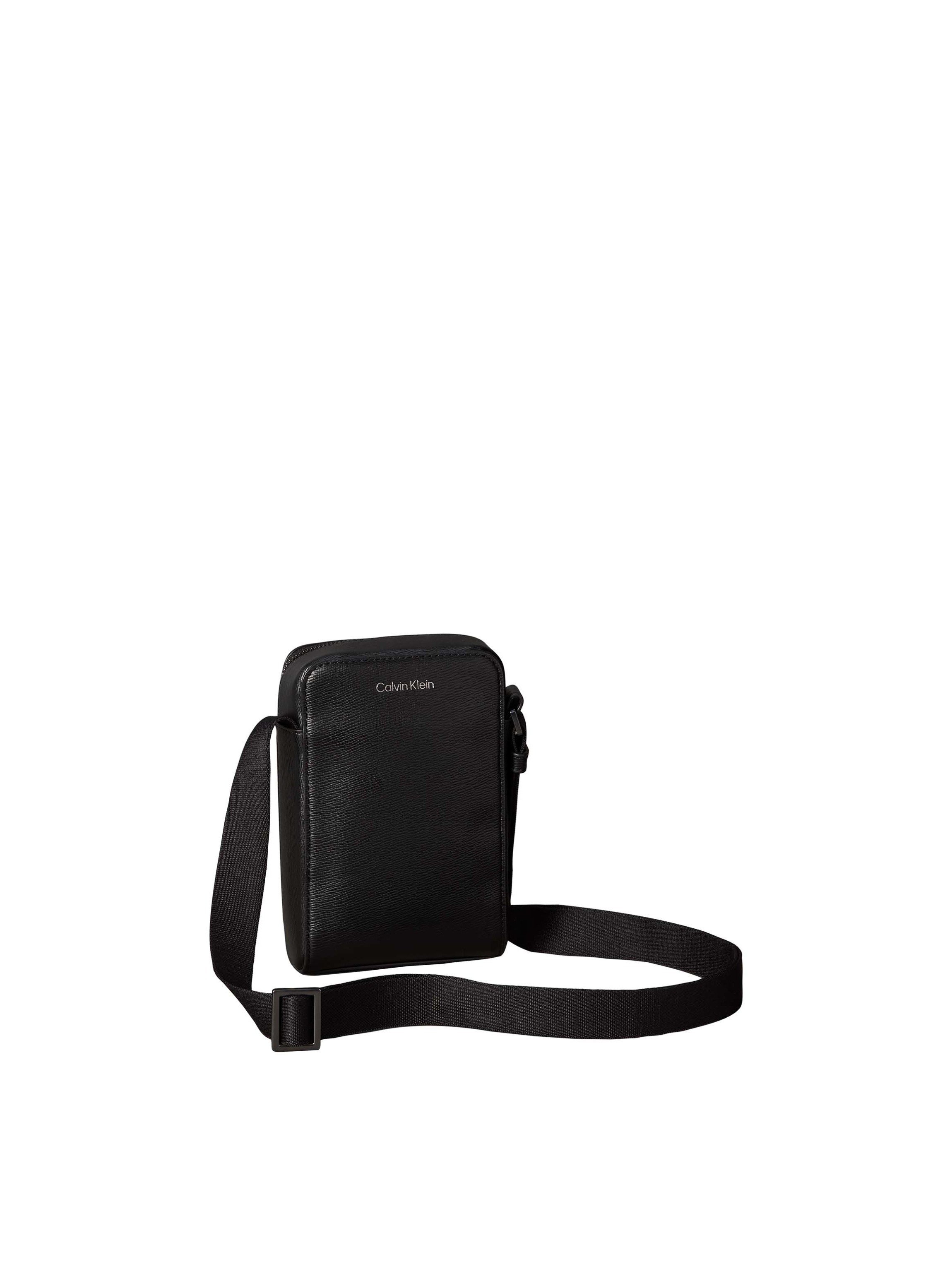 Calvin Klein Umhängetasche »EMBLEM HW PHONE CROSSBODY« Minibag, kleine Umhängetasche, Crossbody Bag mit Reißverschluss