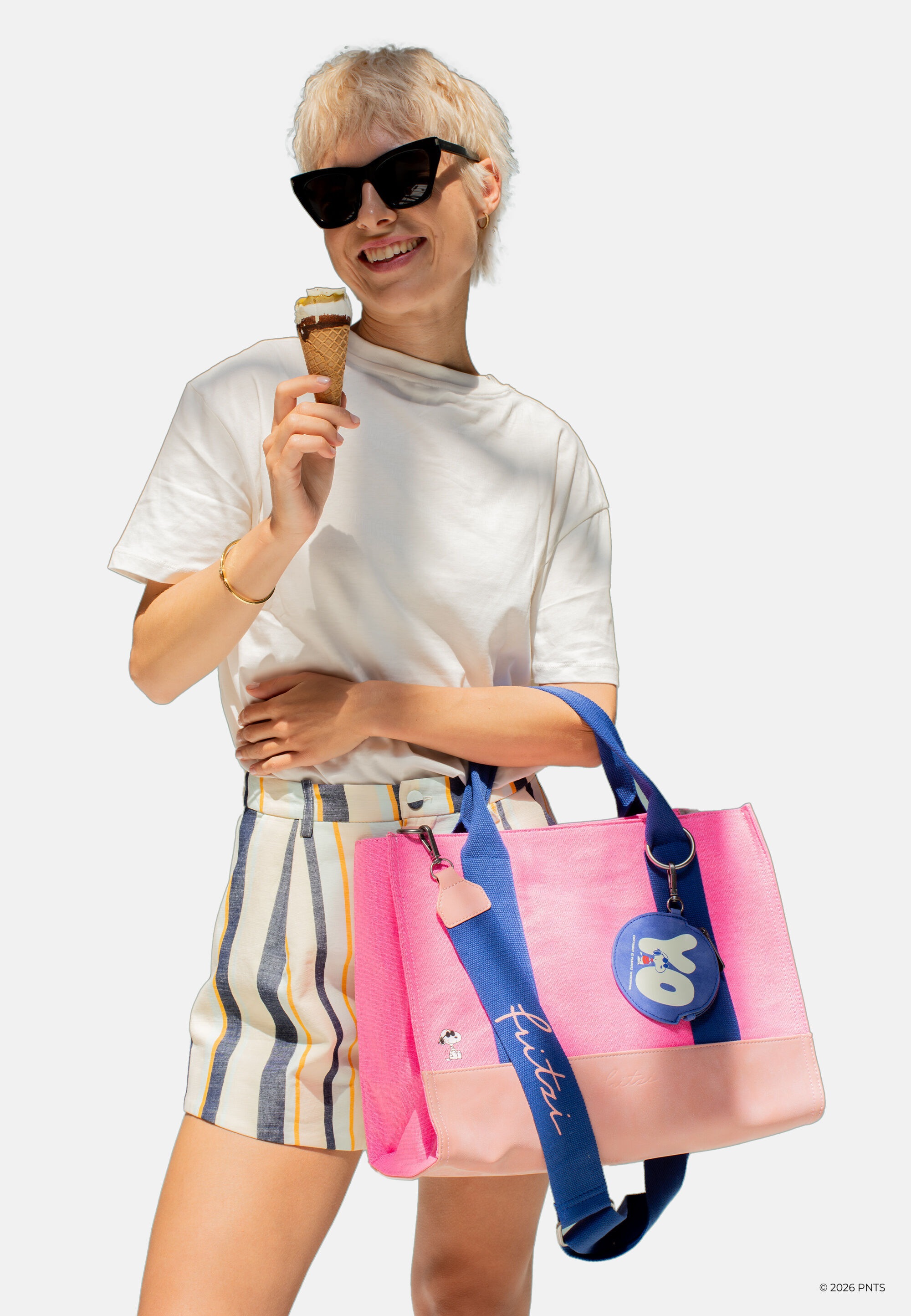 Fritzi aus Preußen Shopper »PeanutsTM x fritzi Tote Bag Happiness« mit Peanuts-Motiv