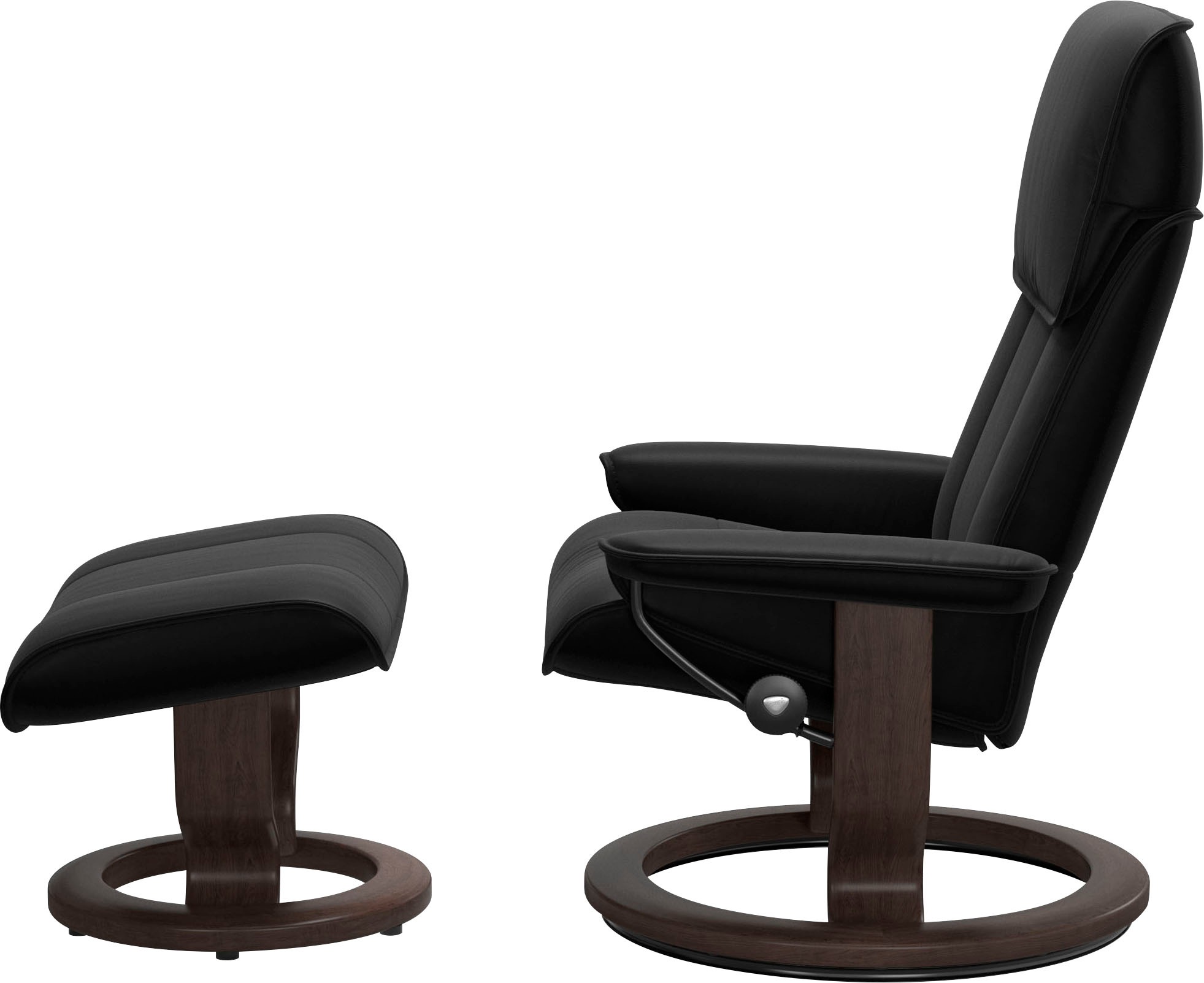 Thumbnail - Stressless Fußhocker "Admiral" mit Classic Base, Gestell Wenge